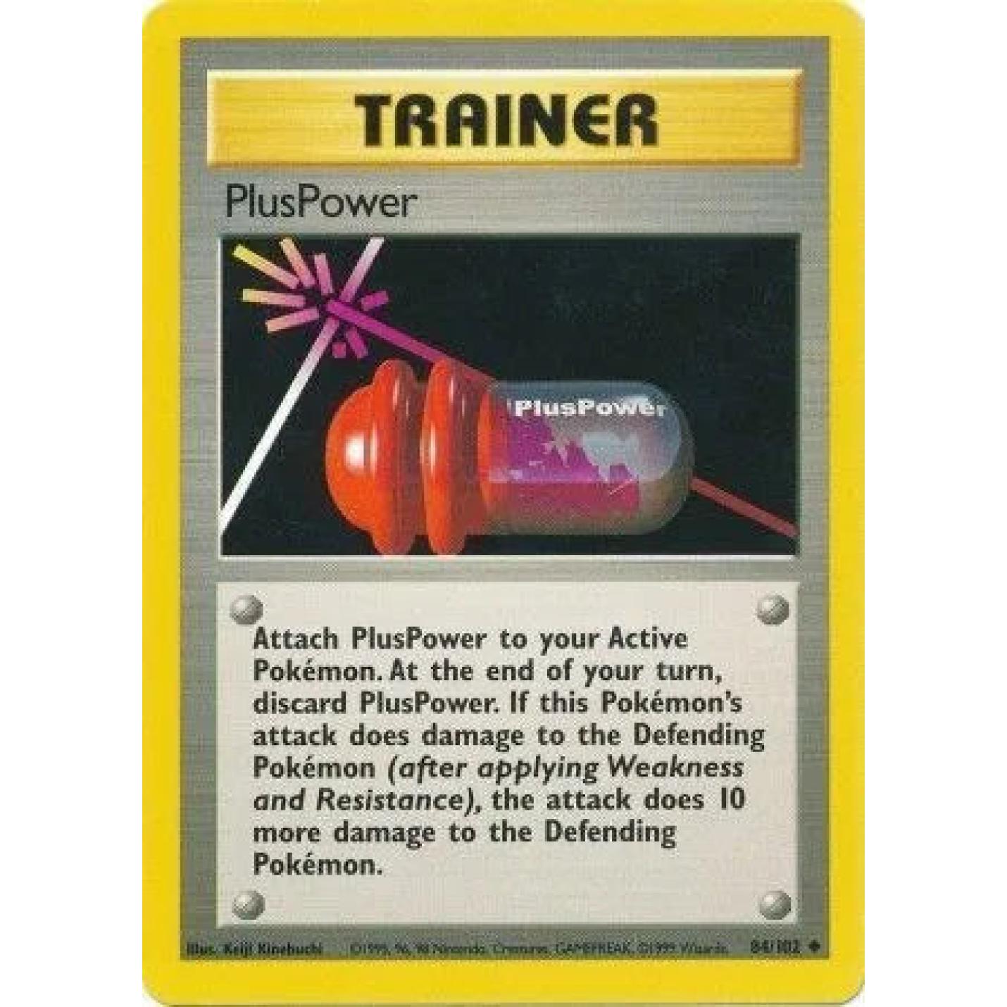 PlusPower 84/102 - Base Set (Unlimited) - Normal