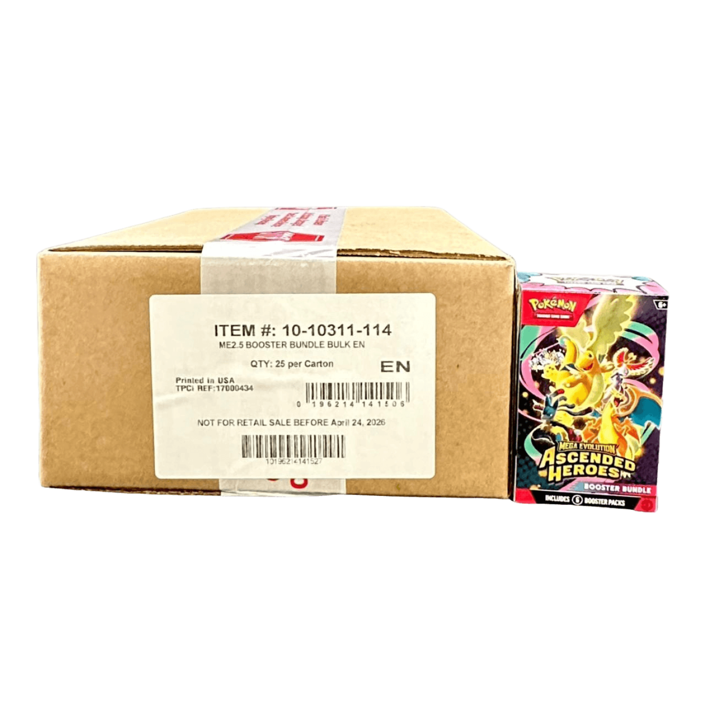 Pokémon Ascended Heroes: Booster Bundle Case 25x