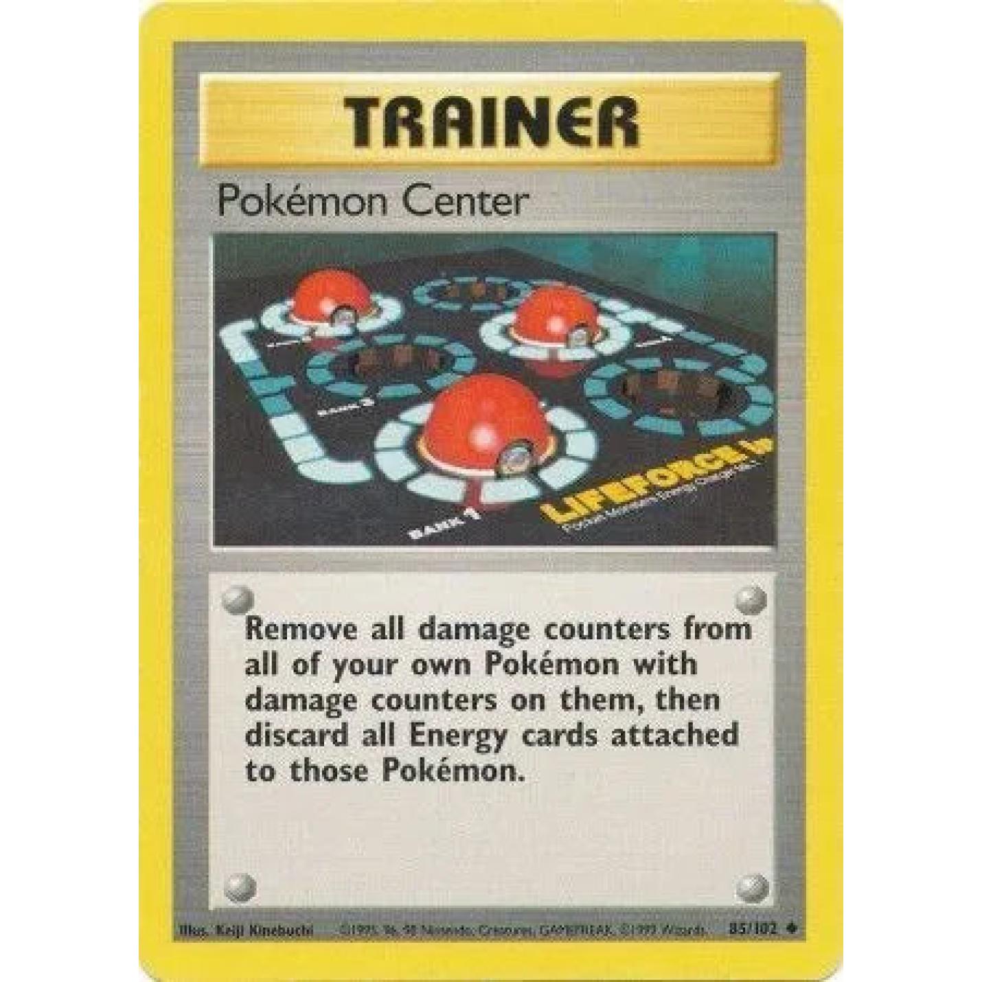 Pokémon Center 85/102 - Base Set (Unlimited) - Normal