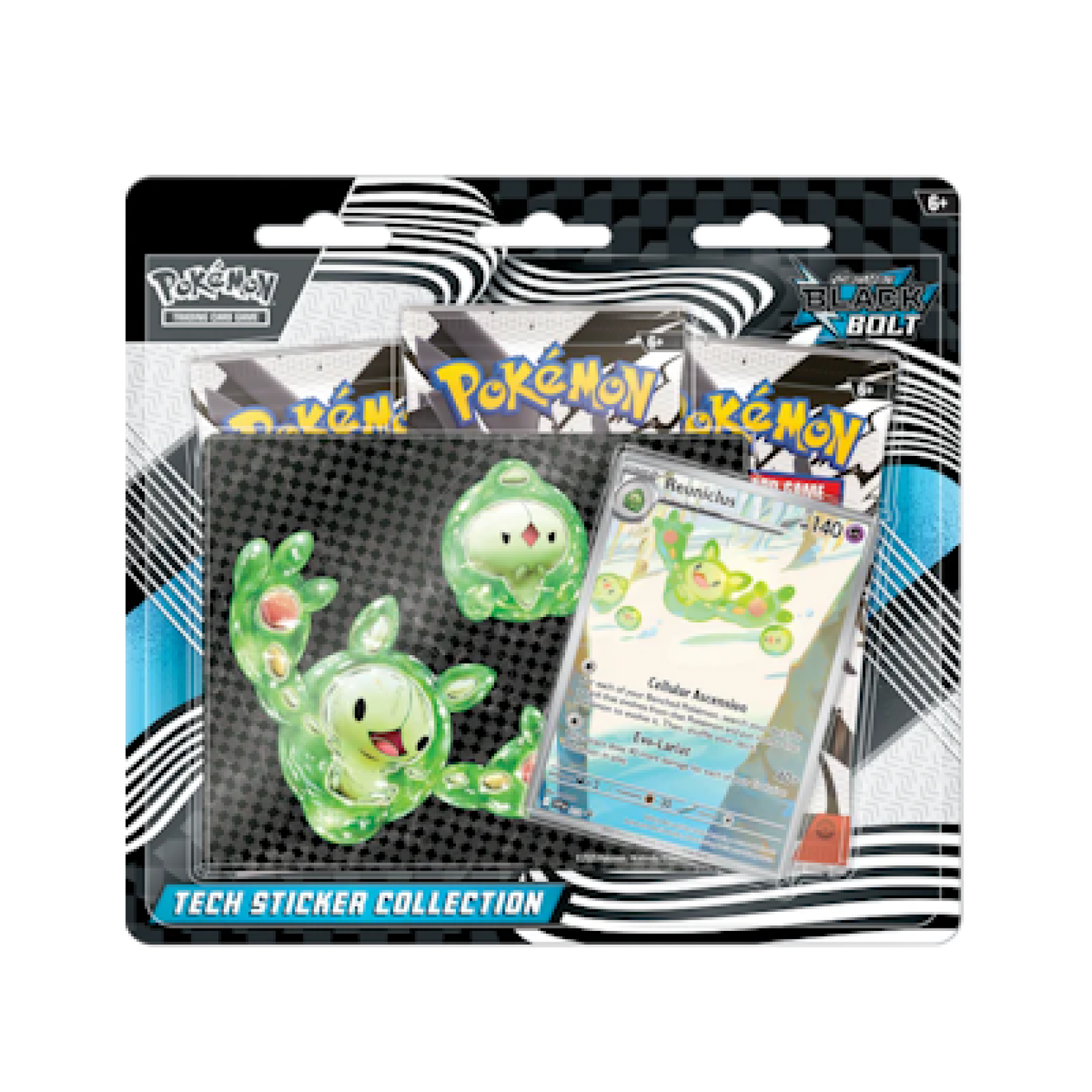 Pokémon Black Bolt: Tech Sticker Collection - Reuniclus