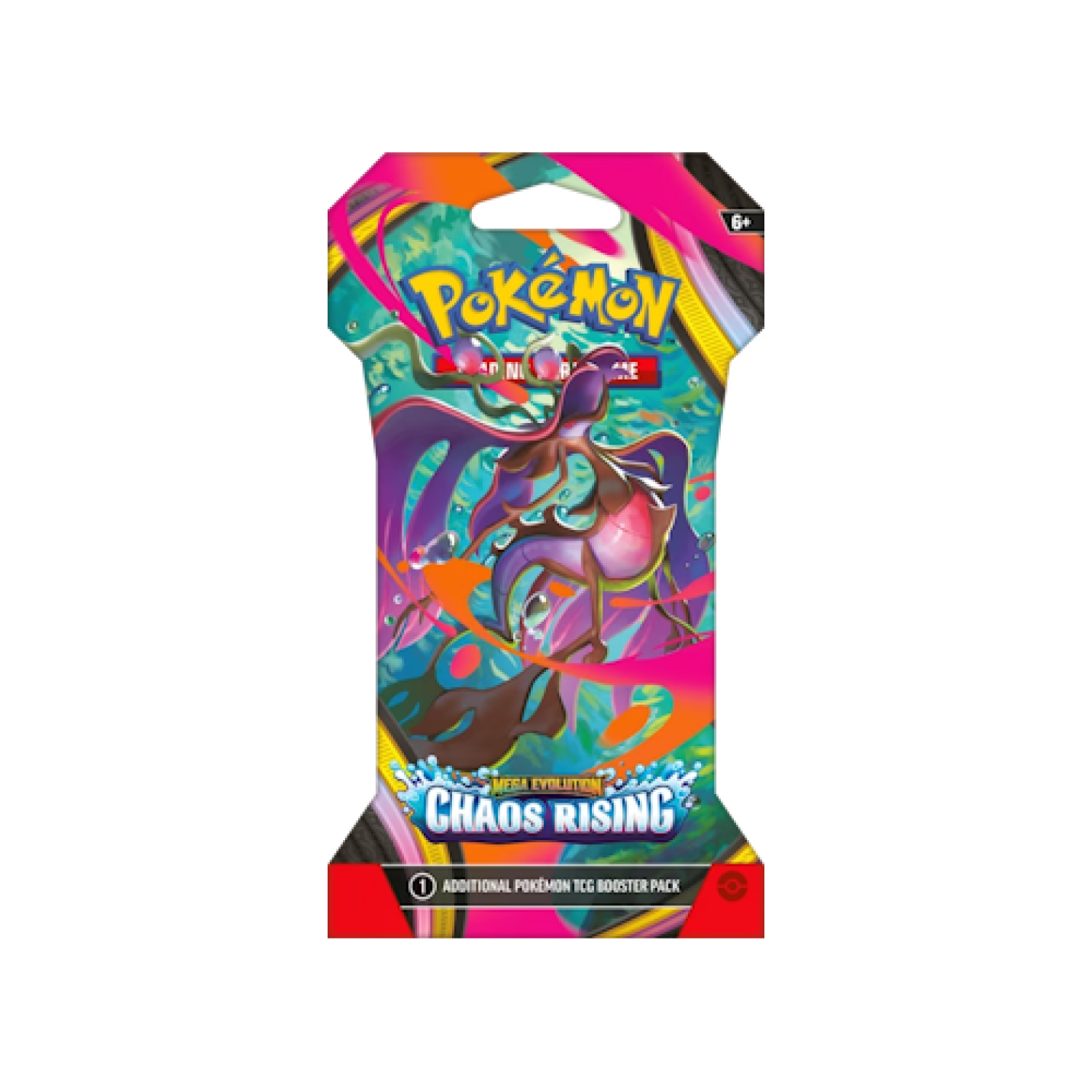 Pokémon Chaos Rising:  Sleeved Booster Pack mega dragalge