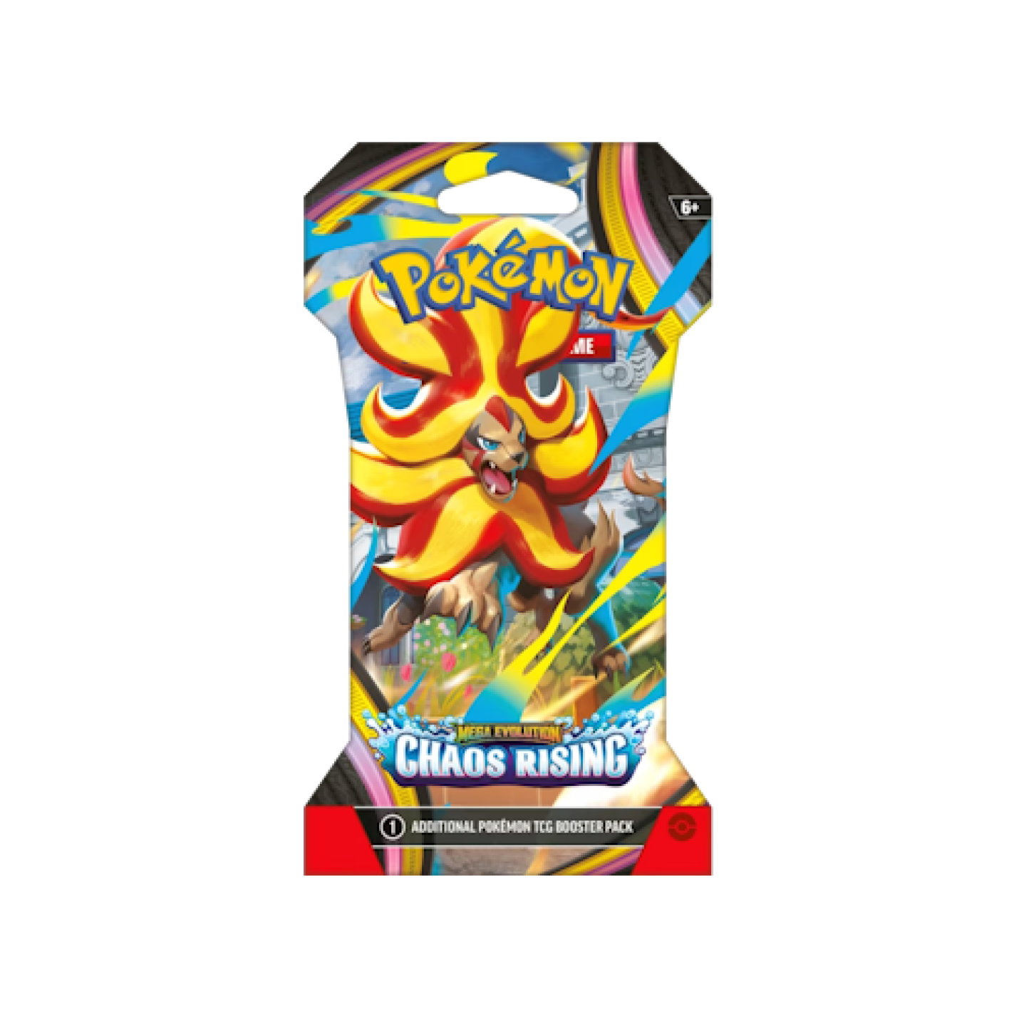 Pokémon Chaos Rising:  Sleeved Booster Pack mega pyroar