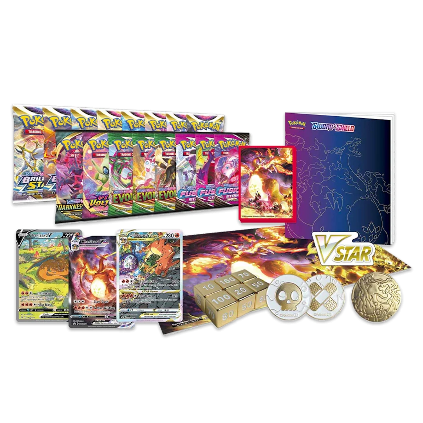 Pokémon Charizard Ultra-Premium Collection Box Inhoud