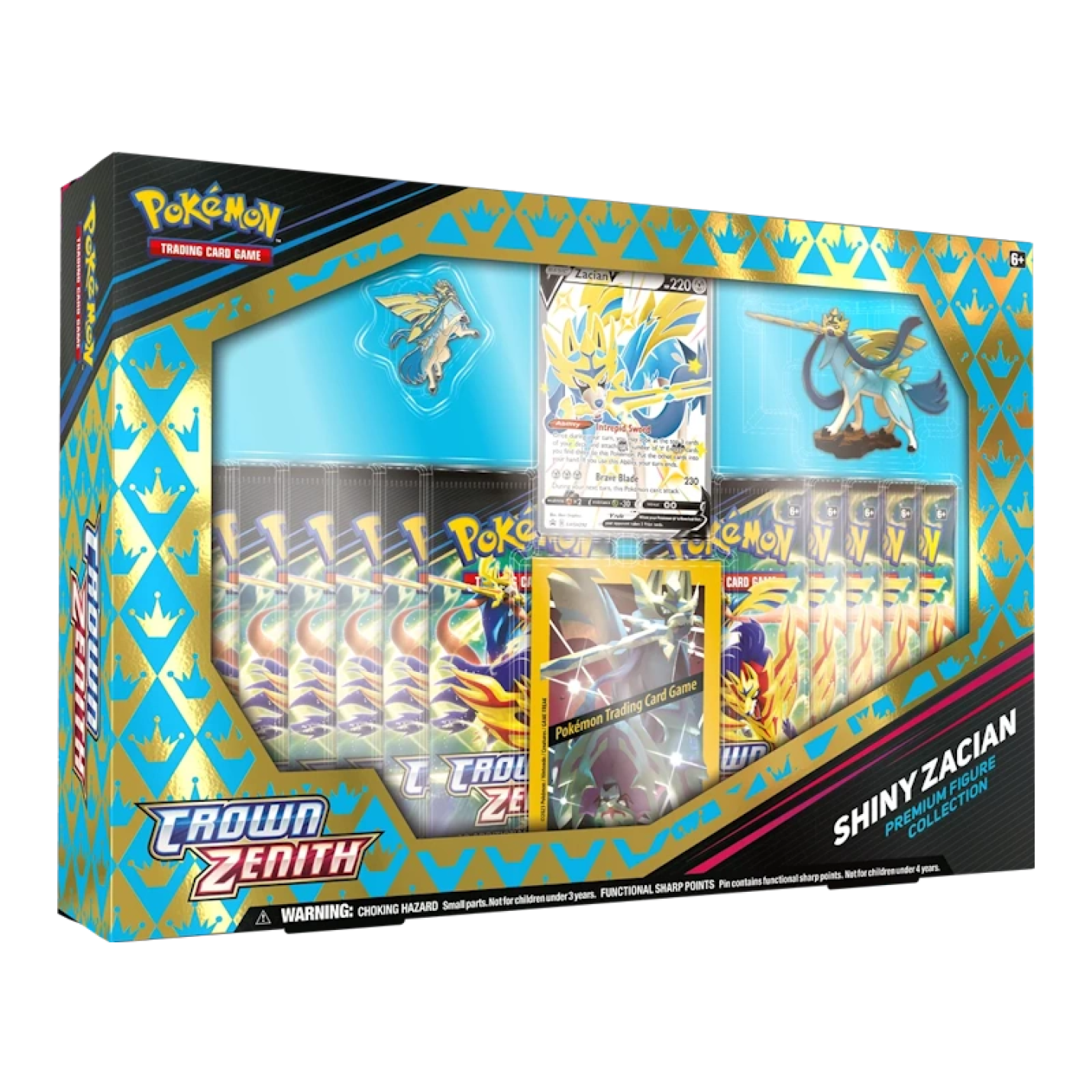 Pokémon Crown Zenith: Shiny Zacian Premium Figure Collection