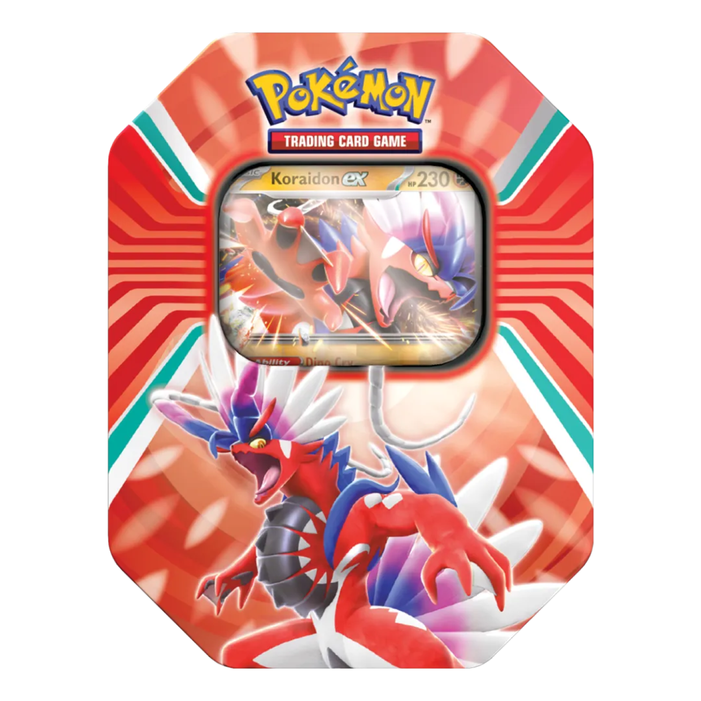 Pokémon Paldea Legends: Tin - Koraidon EX