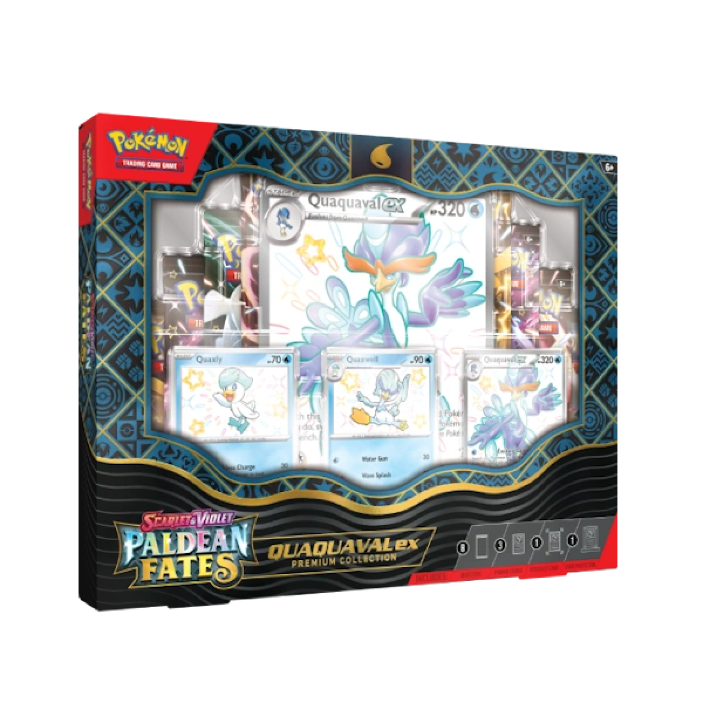Pokémon Paldean Fates: Premium Collection Box - Quaquaval ex