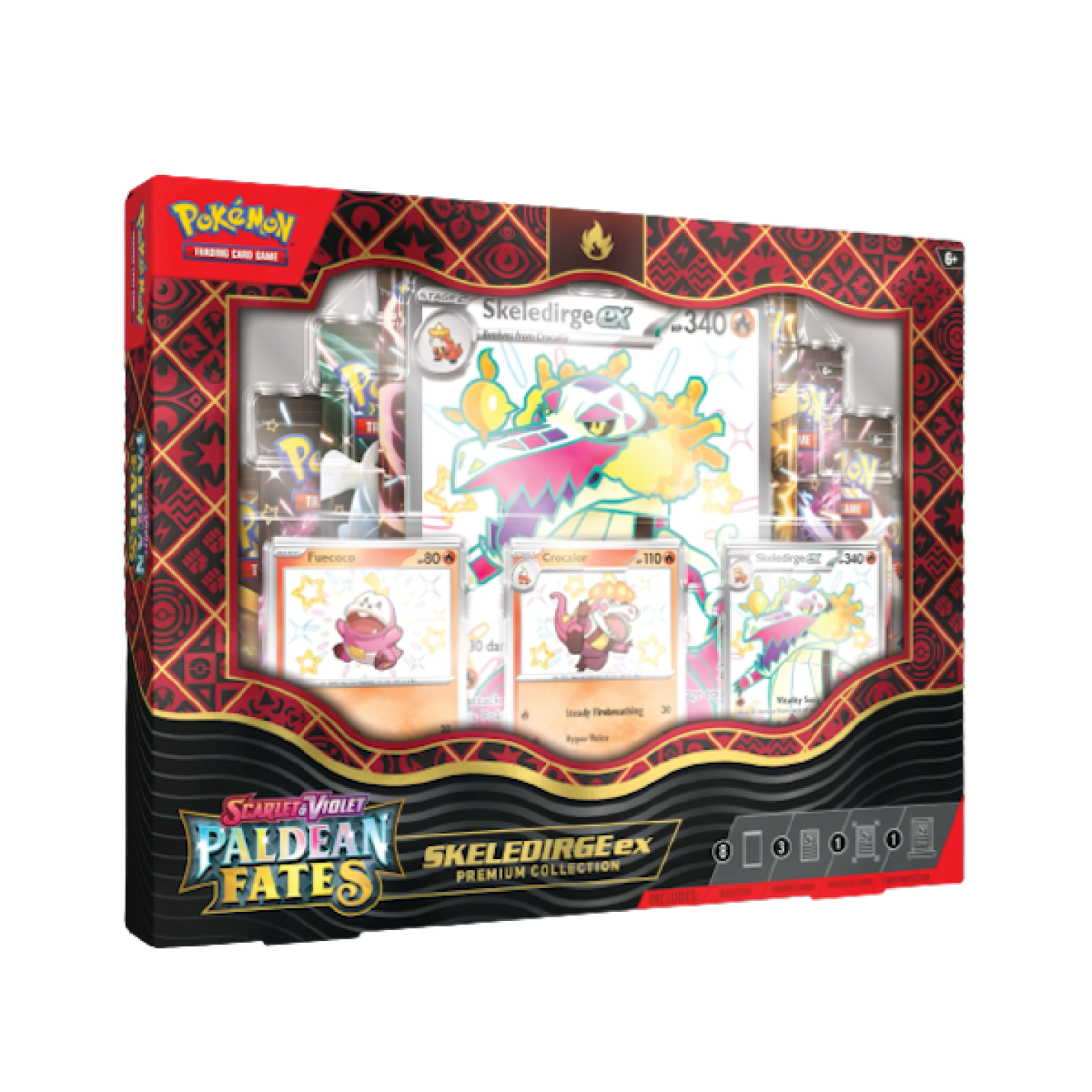 Pokémon Paldean Fates: Premium Collection Box - Skeledirge ex