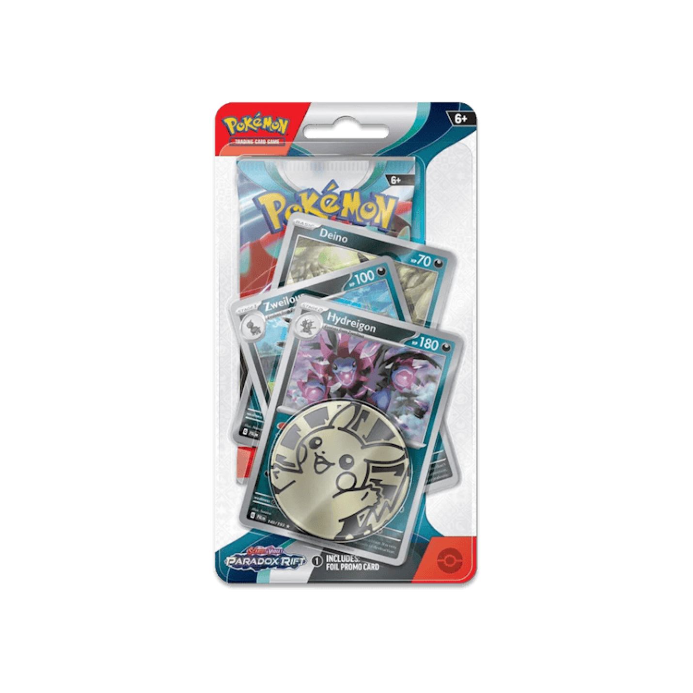 Pokémon Paradox Rift: Premium Checklane Blister - Hydreigon