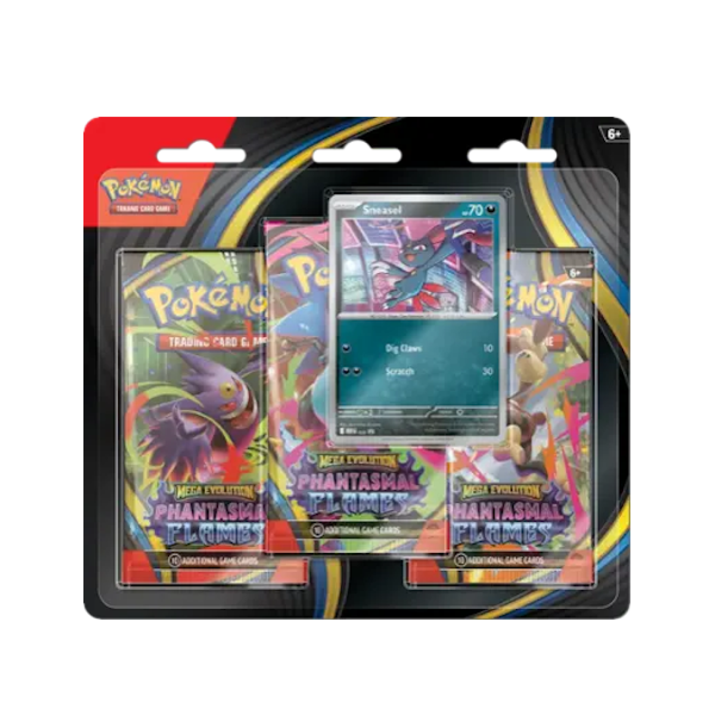 Pokémon Phantasmal Flames: 3-Pack Blister - Sneasel