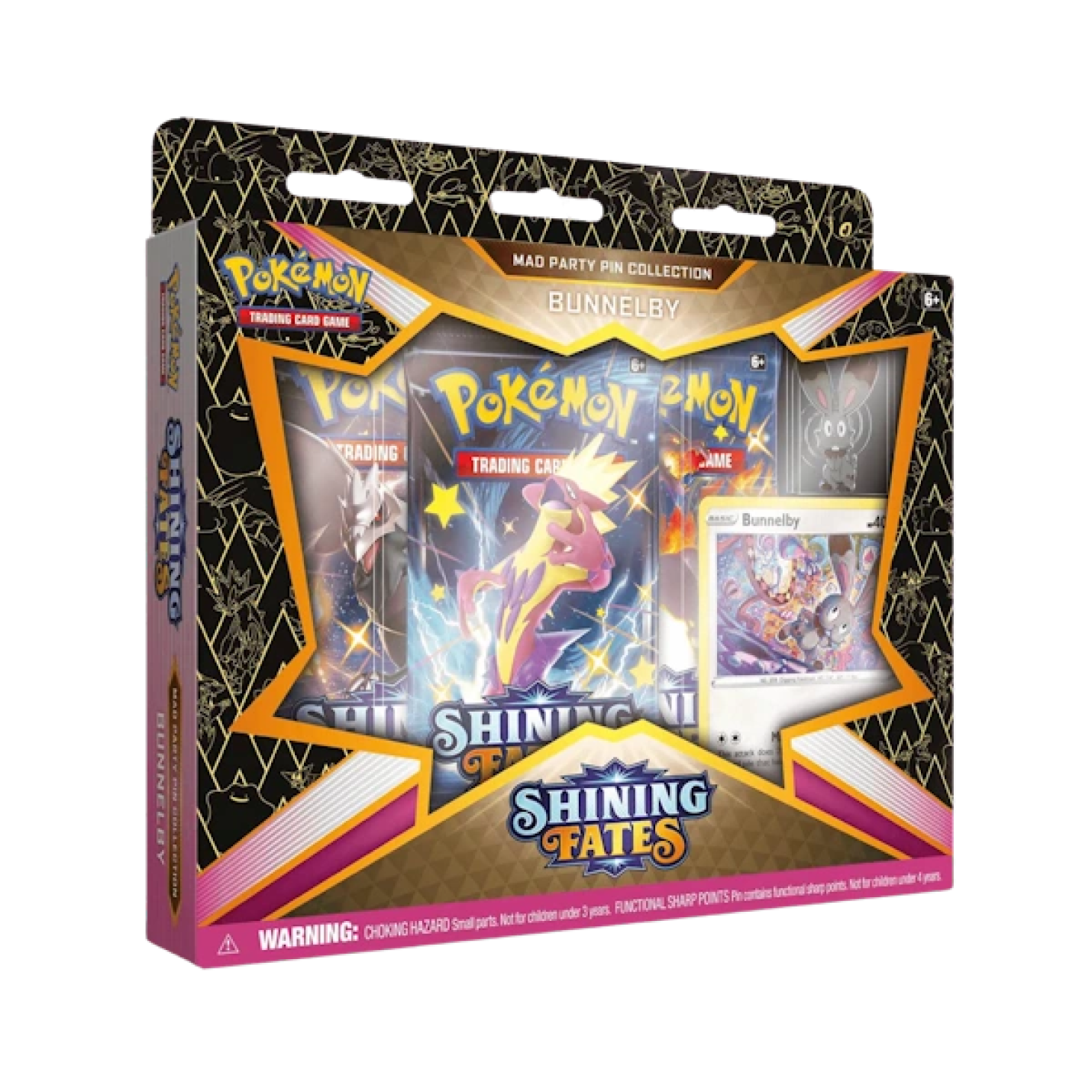 Pokémon Shining Fates: Bunnelby Mad Party Collection