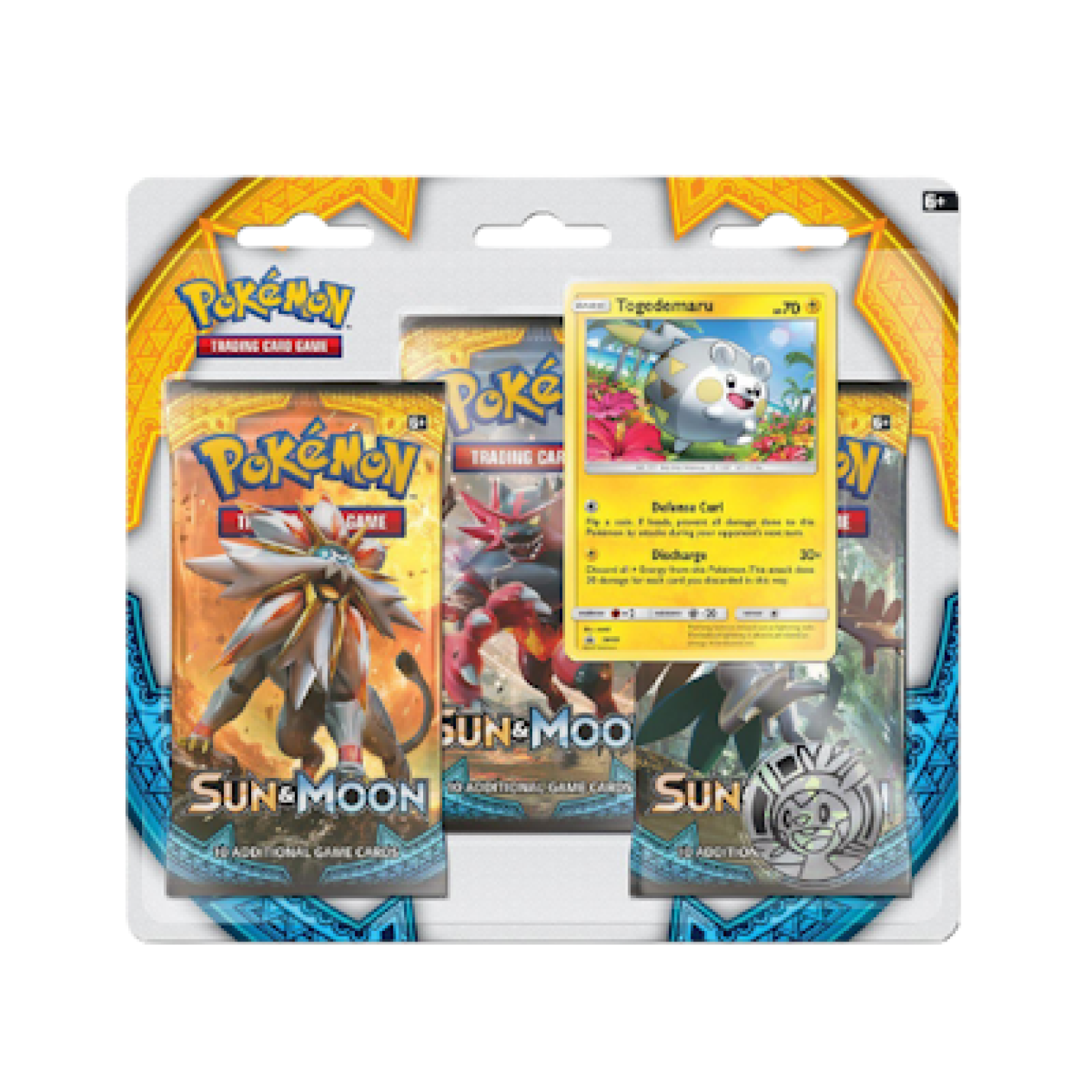 Pokémon Sun & Moon: 3-Pack Blister - Togedemaru