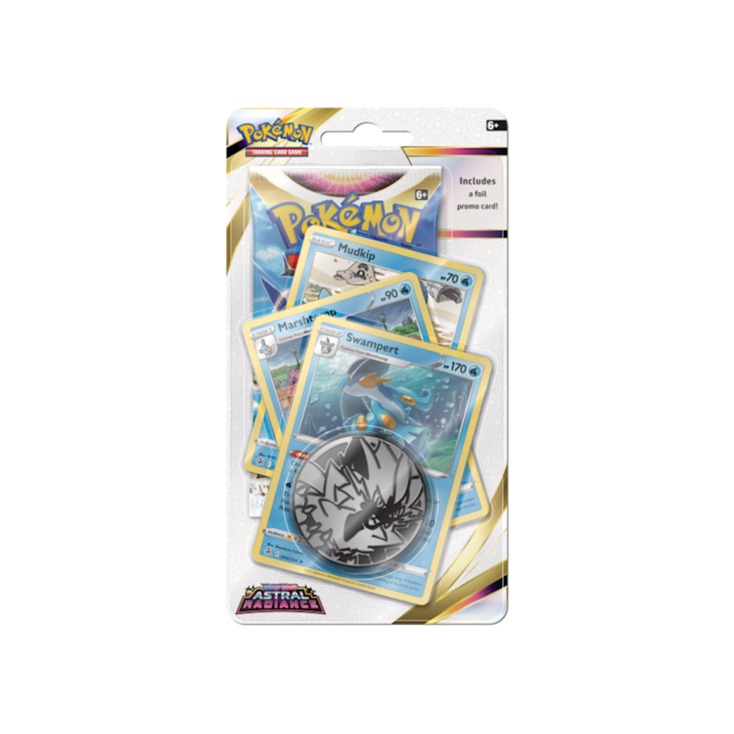 Pokémon Astral Radiance: Premium Checklane Blister - Swampert