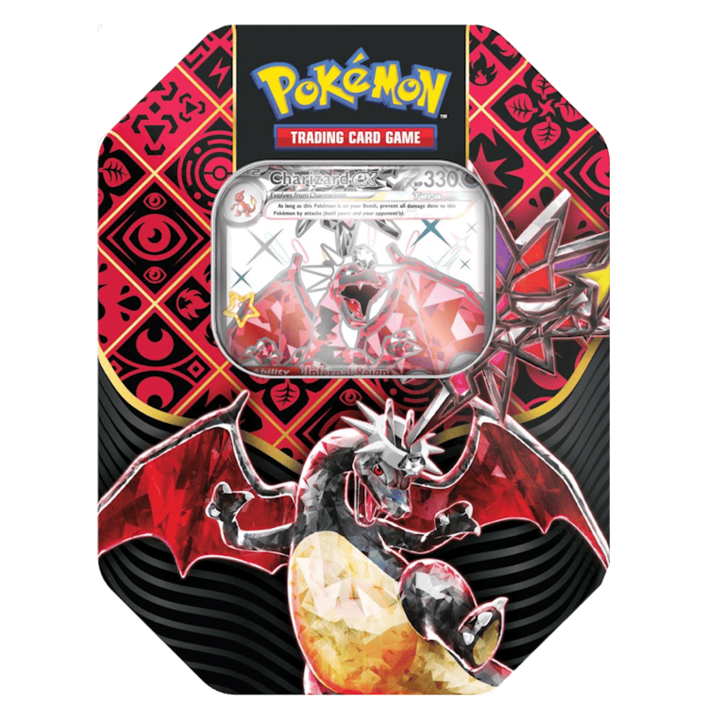 Pokémon Paldean Fates: Tin - Charizard EX