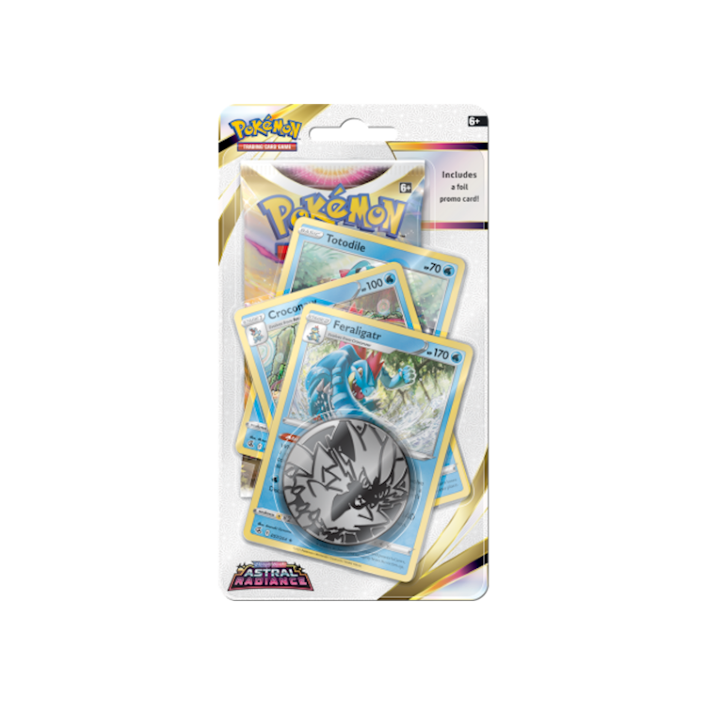 Pokémon Astral Radiance: Premium Checklane Blister - Feraligatr