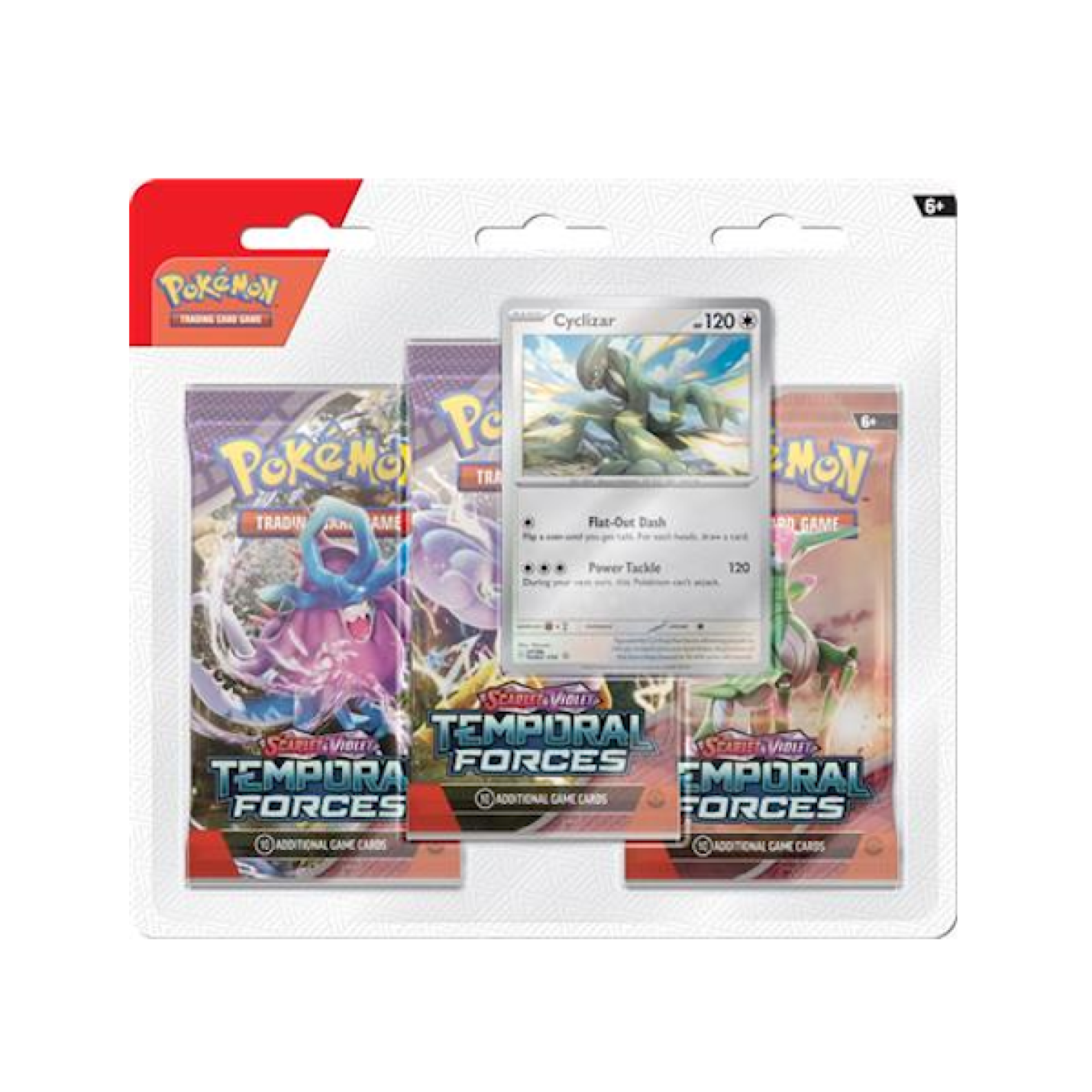 Pokémon Temporal Forces: 3-Pack Blister - Cyclizar