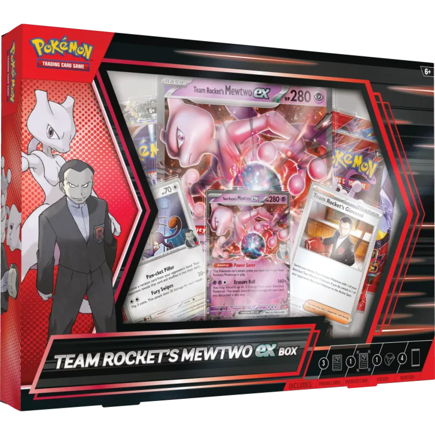 Pokémon Team Rocket's Mewtwo: EX Box