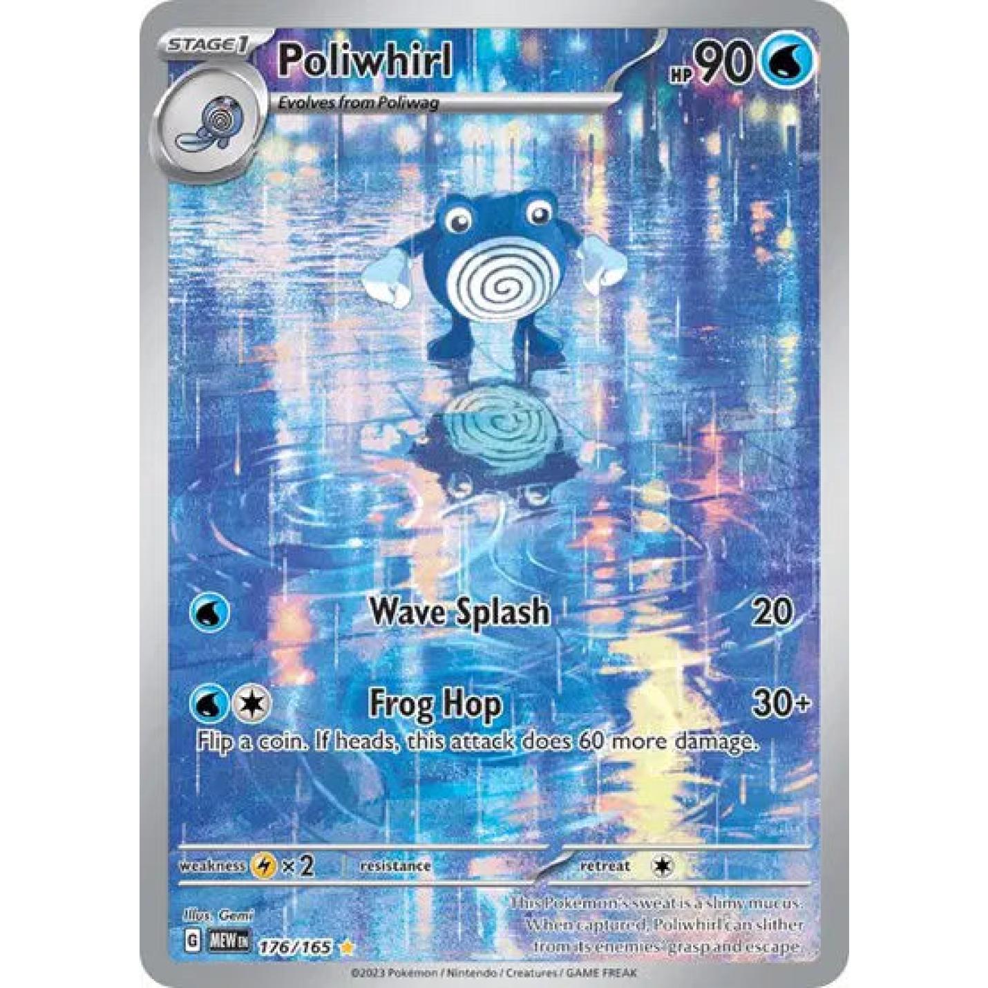 Poliwhirl 176/165 - Scarlet & Violet 151 - Holofoil