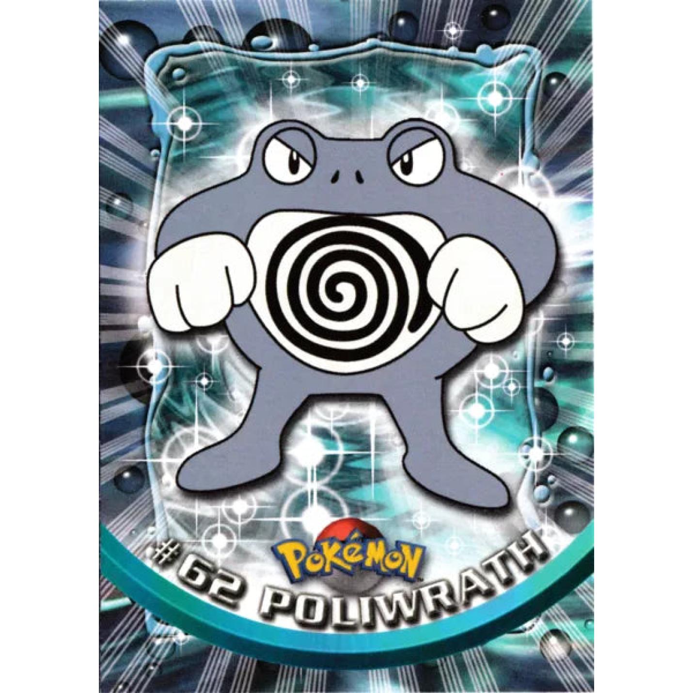 Poliwrath 62 - Topps Series 1 - Normal