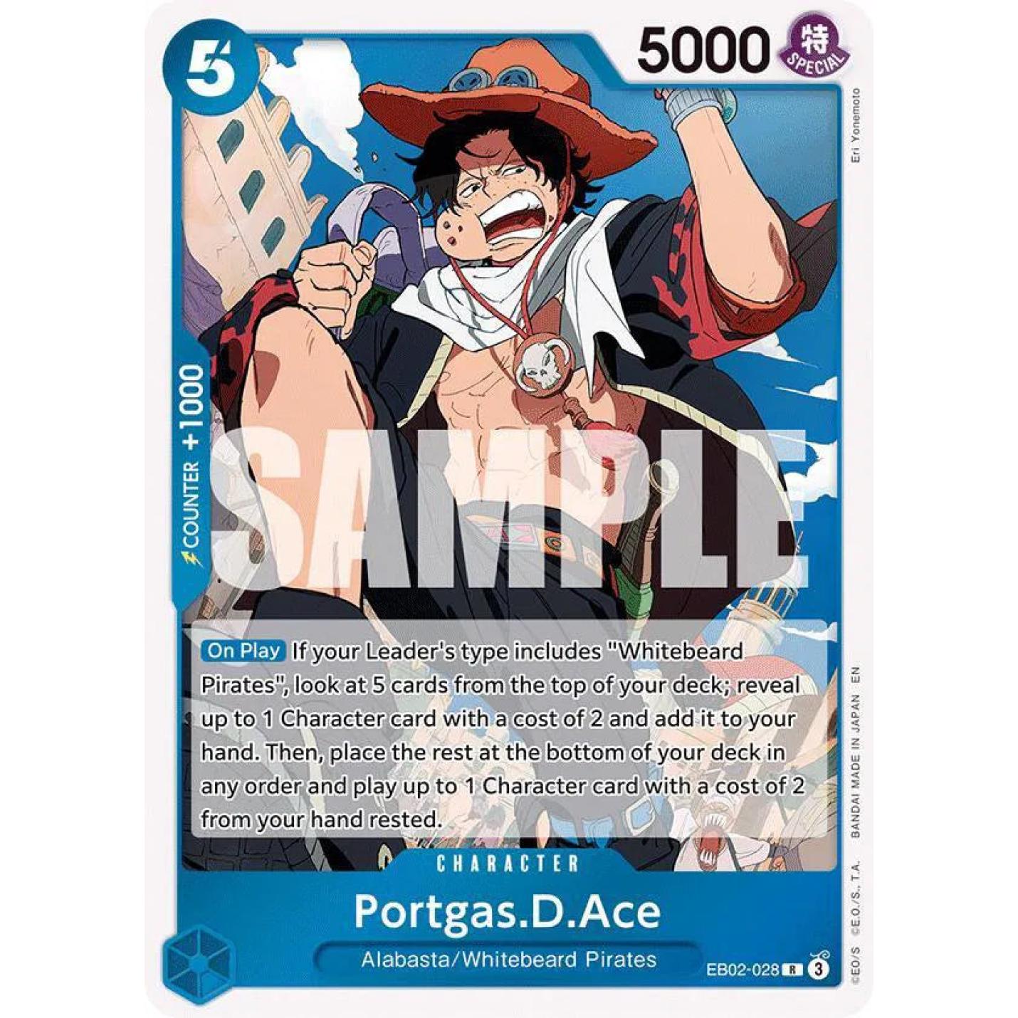 Portgas.D.Ace EB02-028 - Anime 25th Collection - Foil