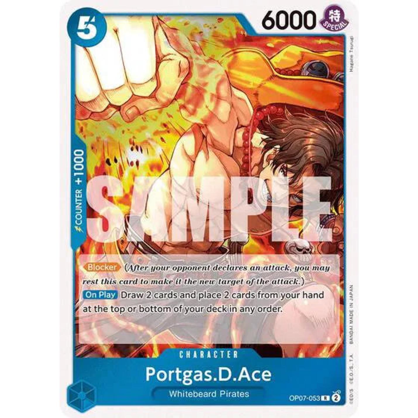 Portgas.D.Ace OP07-053 - 500 Years in the Future - Foil