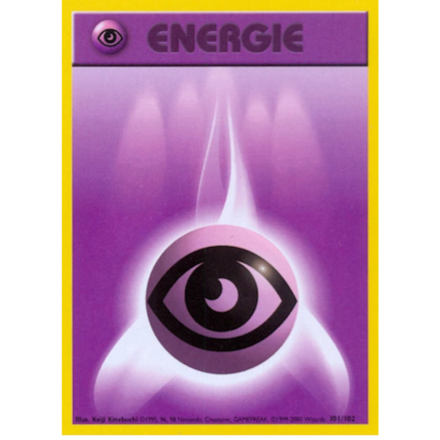 Psychic Energy (NL) 101/102 - Base Set (Unlimited) - Normal