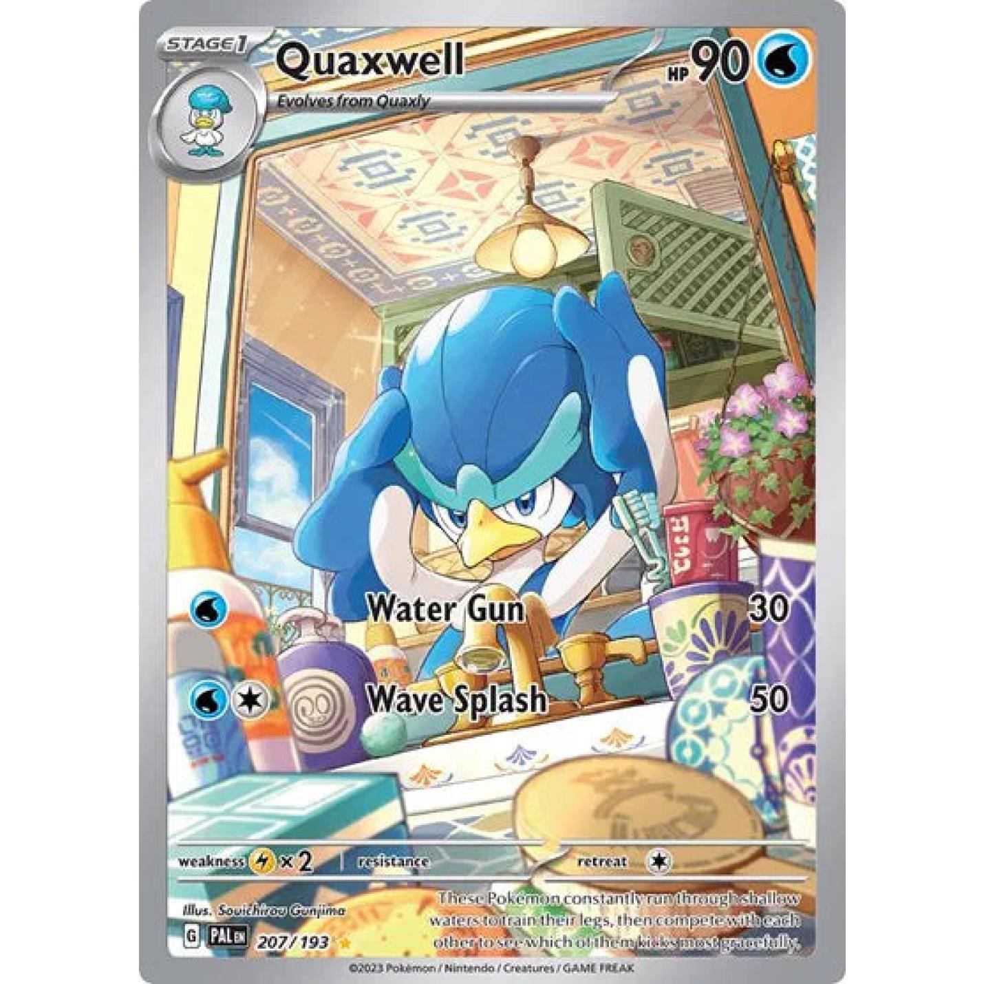 Quaxwell 207/193 - Paldea Evolved - Holofoil