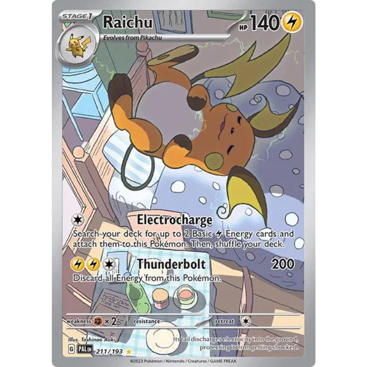 Raichu 211/193 - Paldea Evolved - Holofoil