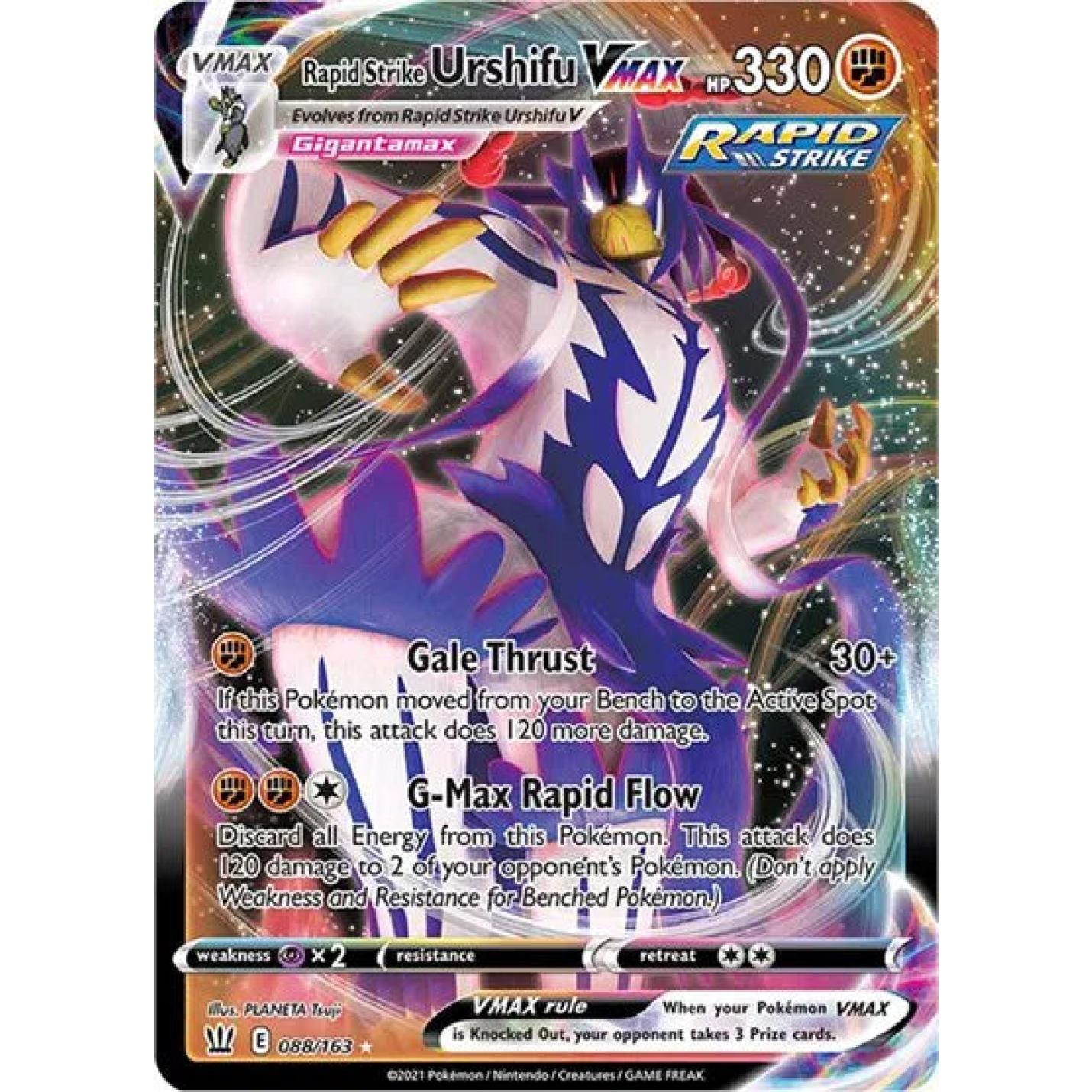 Rapid Strike Urshifu VMAX 088/163 - Battle Styles - Holofoil