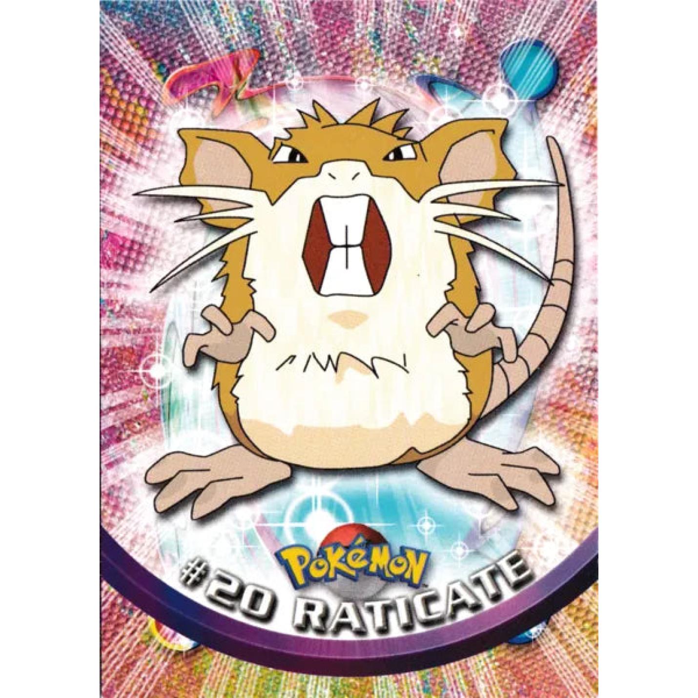 Raticate 20 - Topps Series 1 - Normal