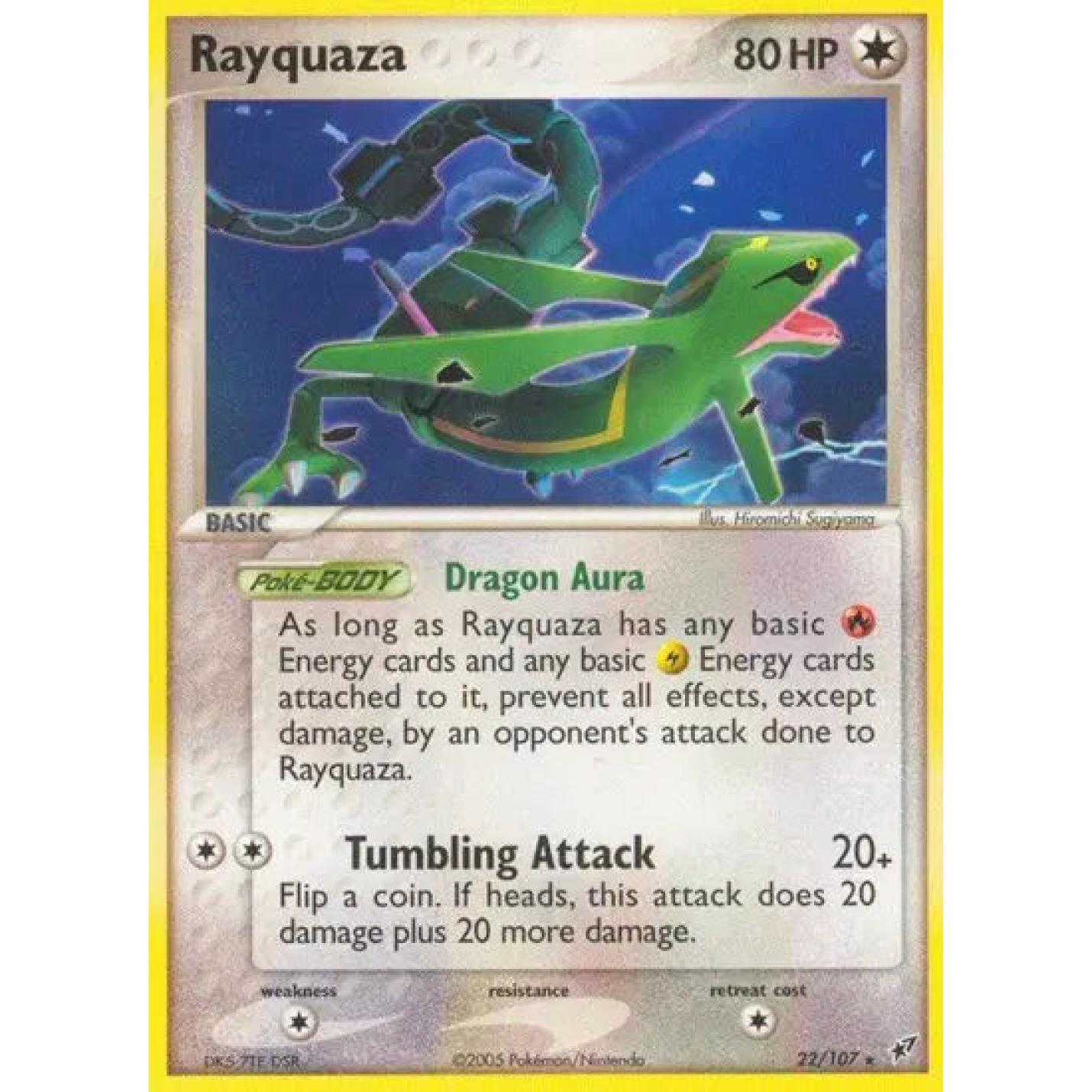 Rayquaza 22/107 - EX Deoxys - Normal