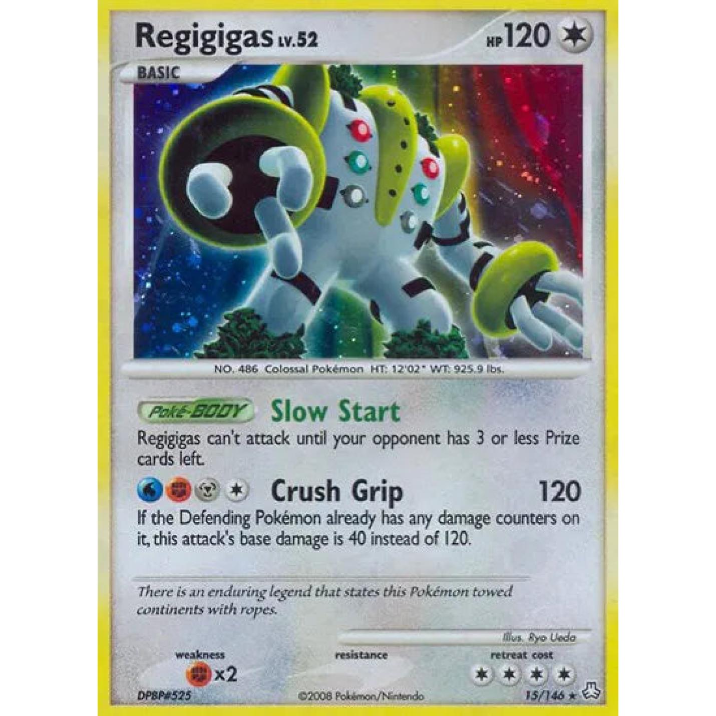 Regigigas Lv.52 15/146 - Legends Awakened  - Holofoil