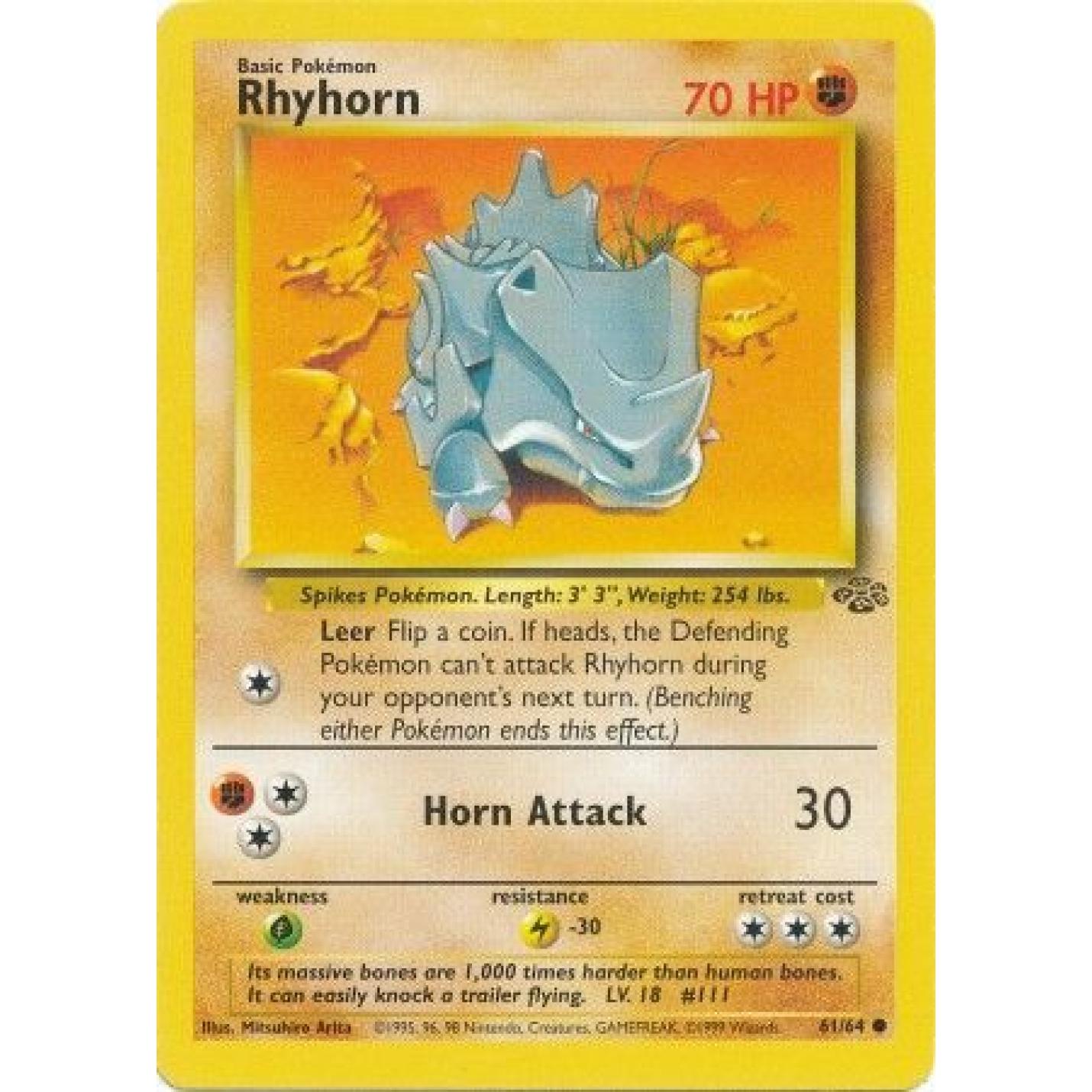 Rhyhorn 61/64 - Jungle (Unlimited) - Normal