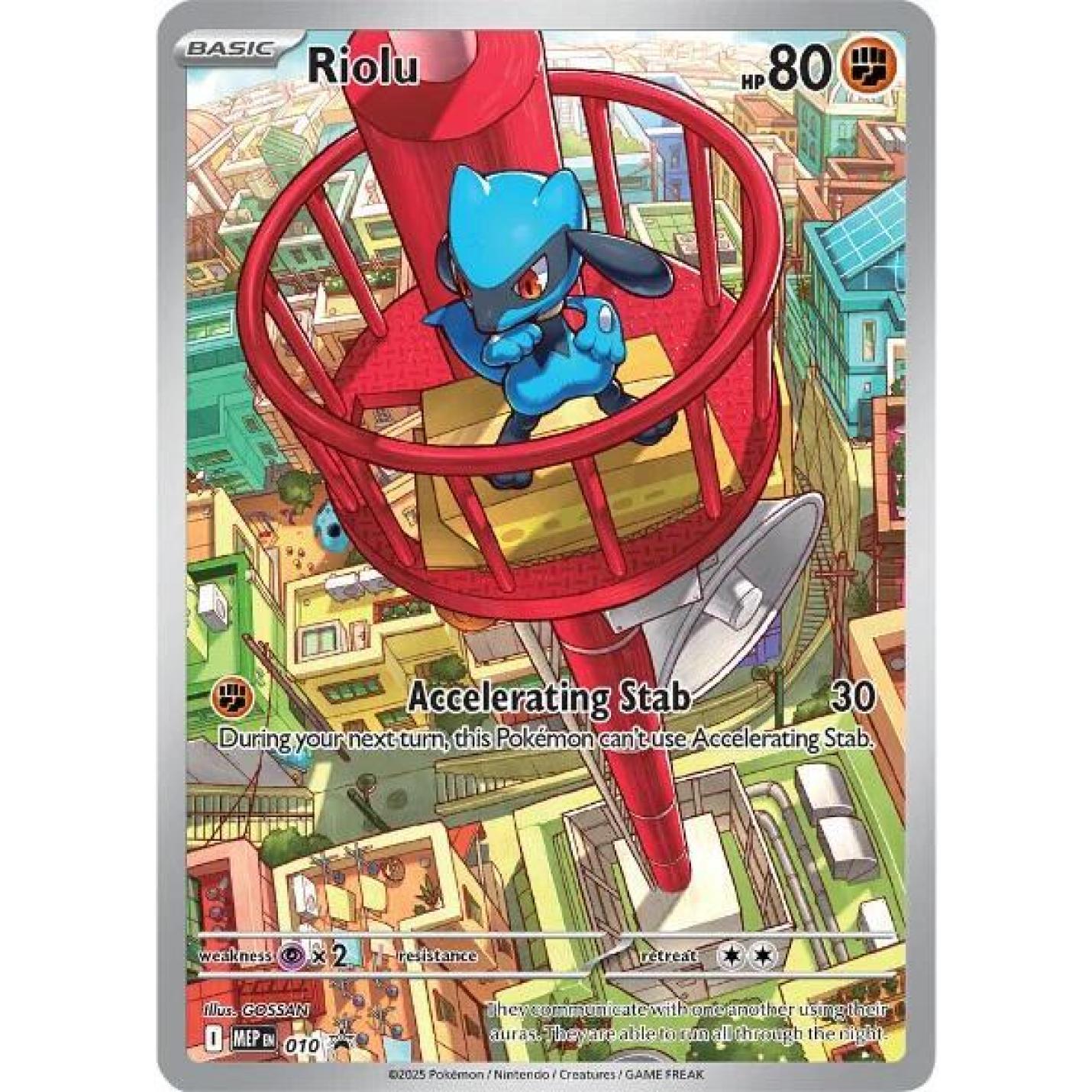 Riolu 010 - Mega Evolution Promos - Holofoil