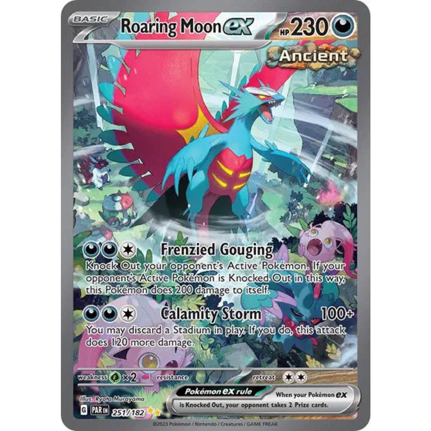 Roaring Moon ex 251/182 - Paradox Rift - Holofoil