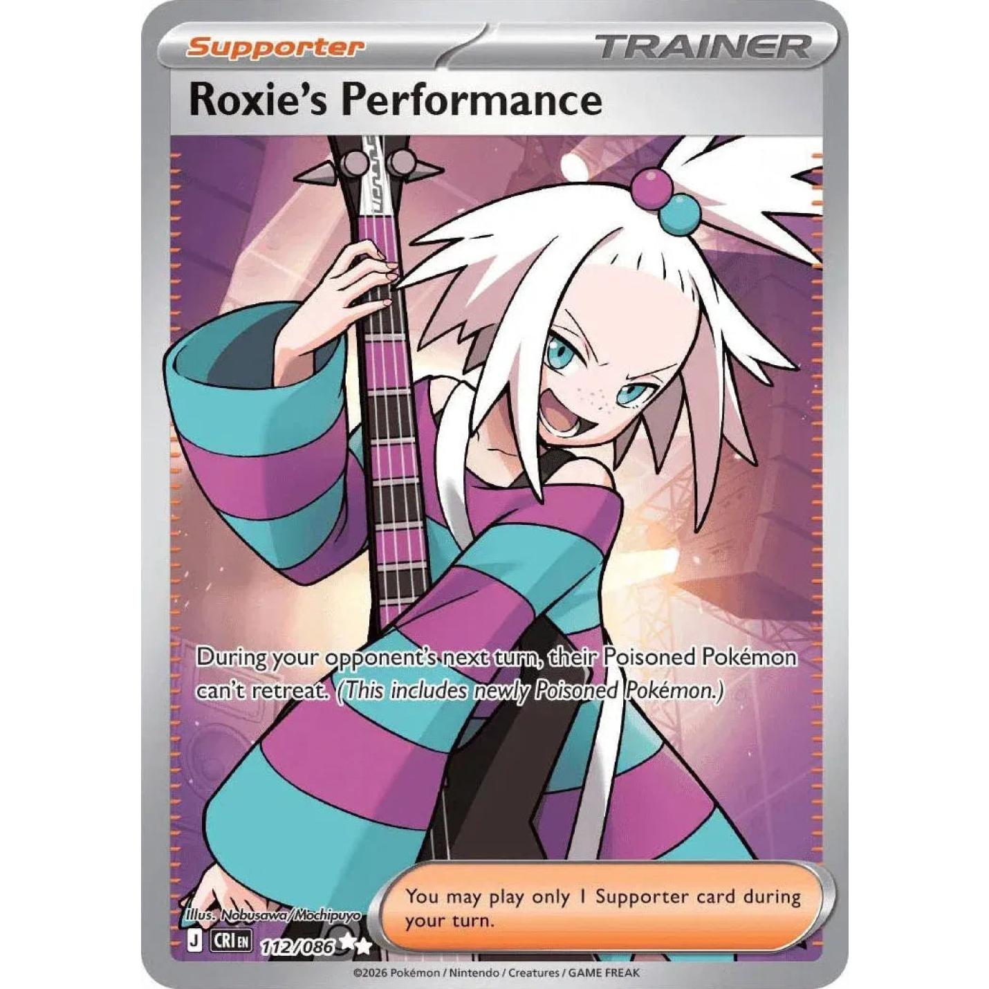 Roxie's Performance 112/086 - Chaos Rising - Holofoil