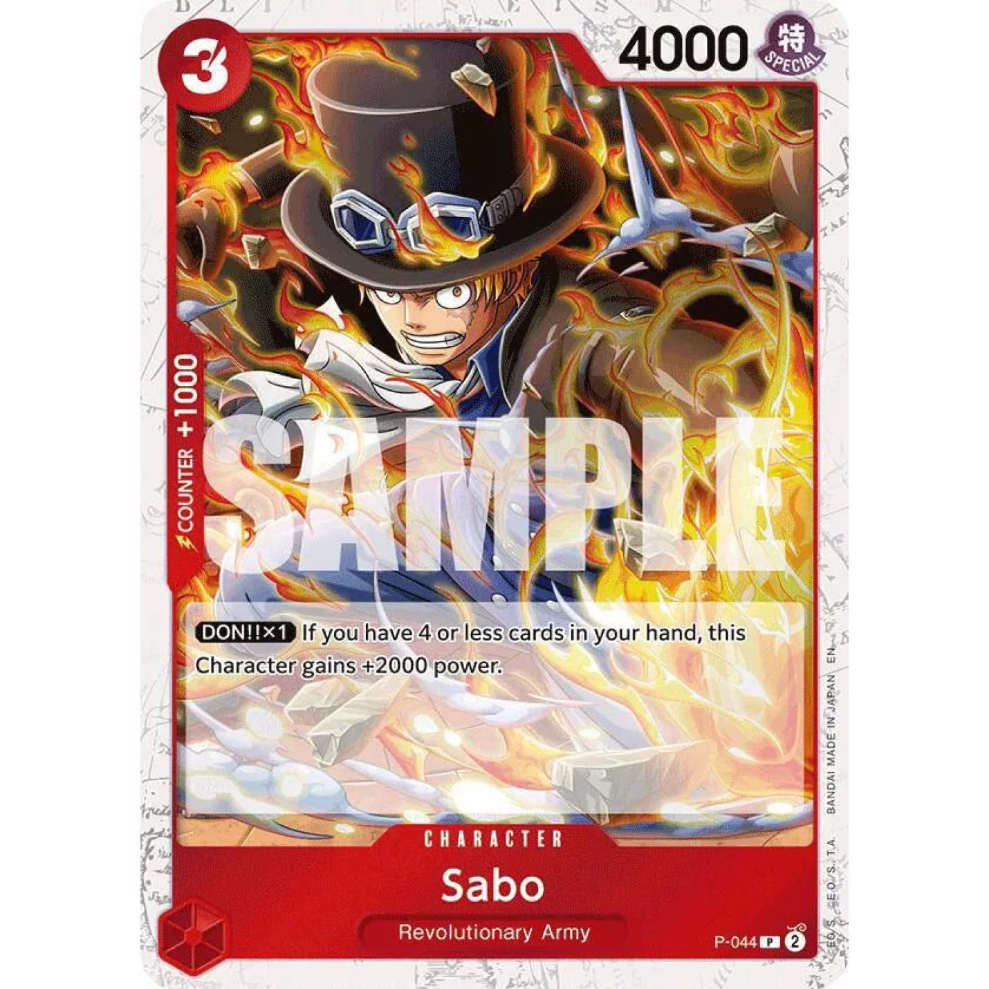 Sabo (Pirate Foil) P-044 - The Best Vol.2 - Foil
