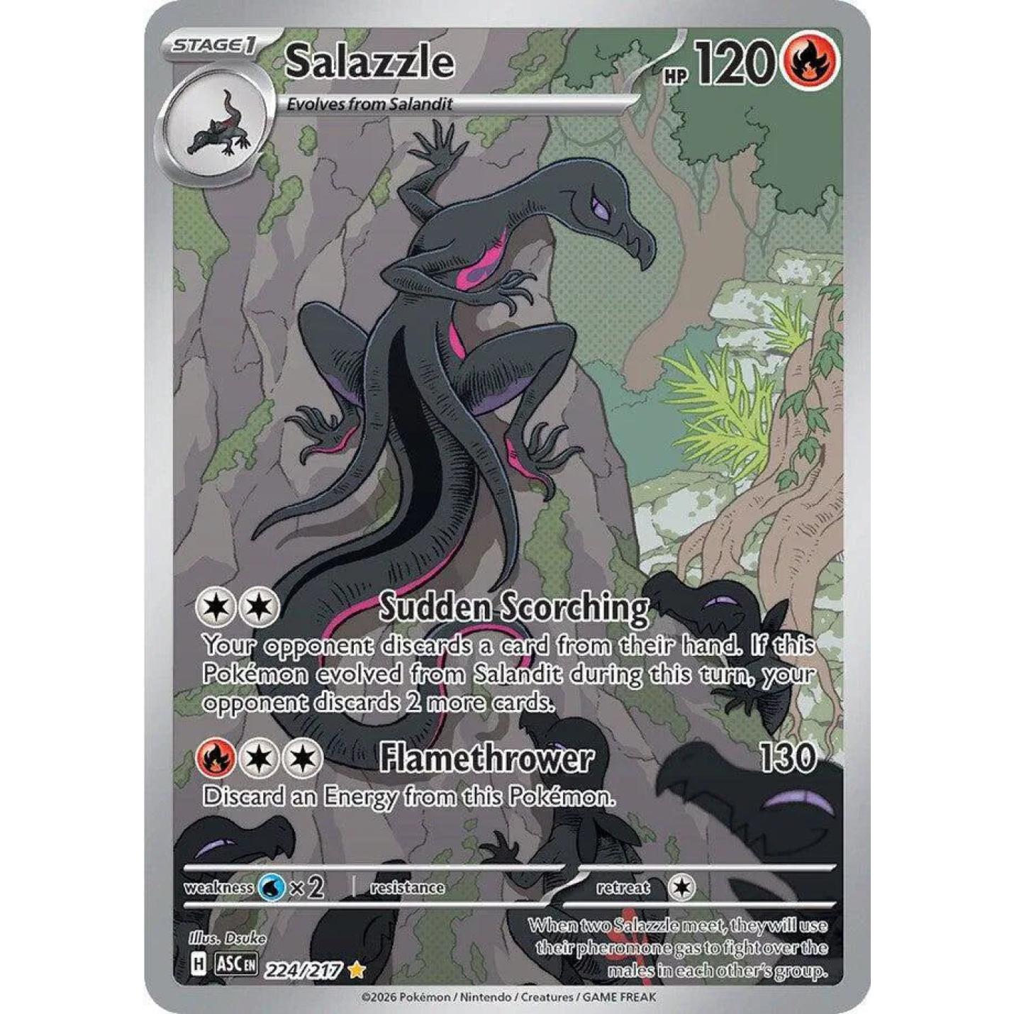 Salazzle 224/217 - Ascended Heroes - Holofoil