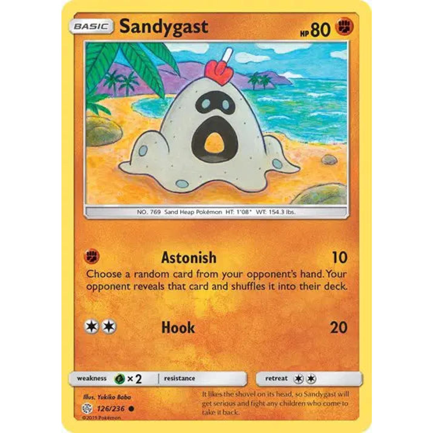 Sandygast 126/236 - Cosmic Eclipse - Reverse Holofoil