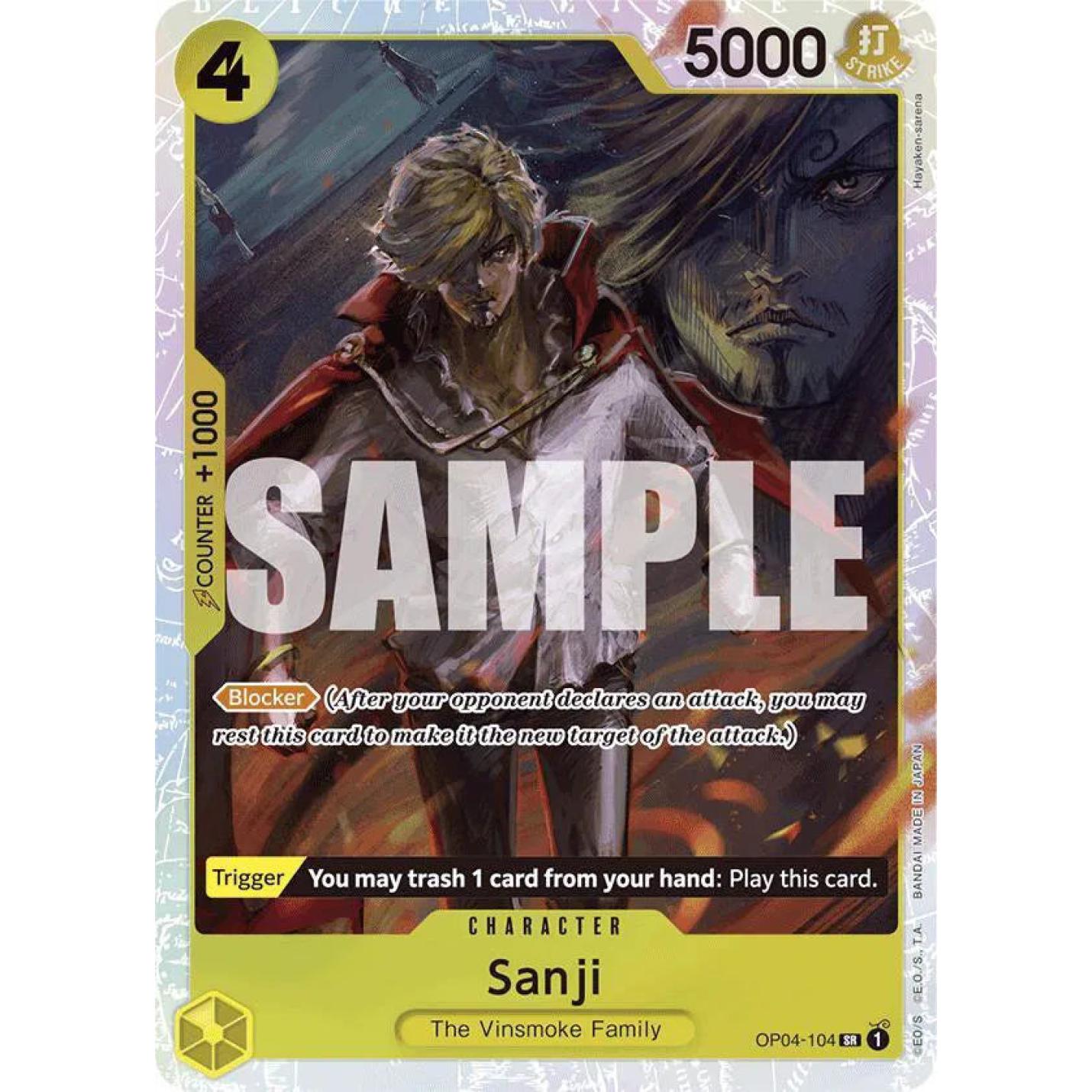 Sanji (Reprint) OP04-104 - The Best - Foil
