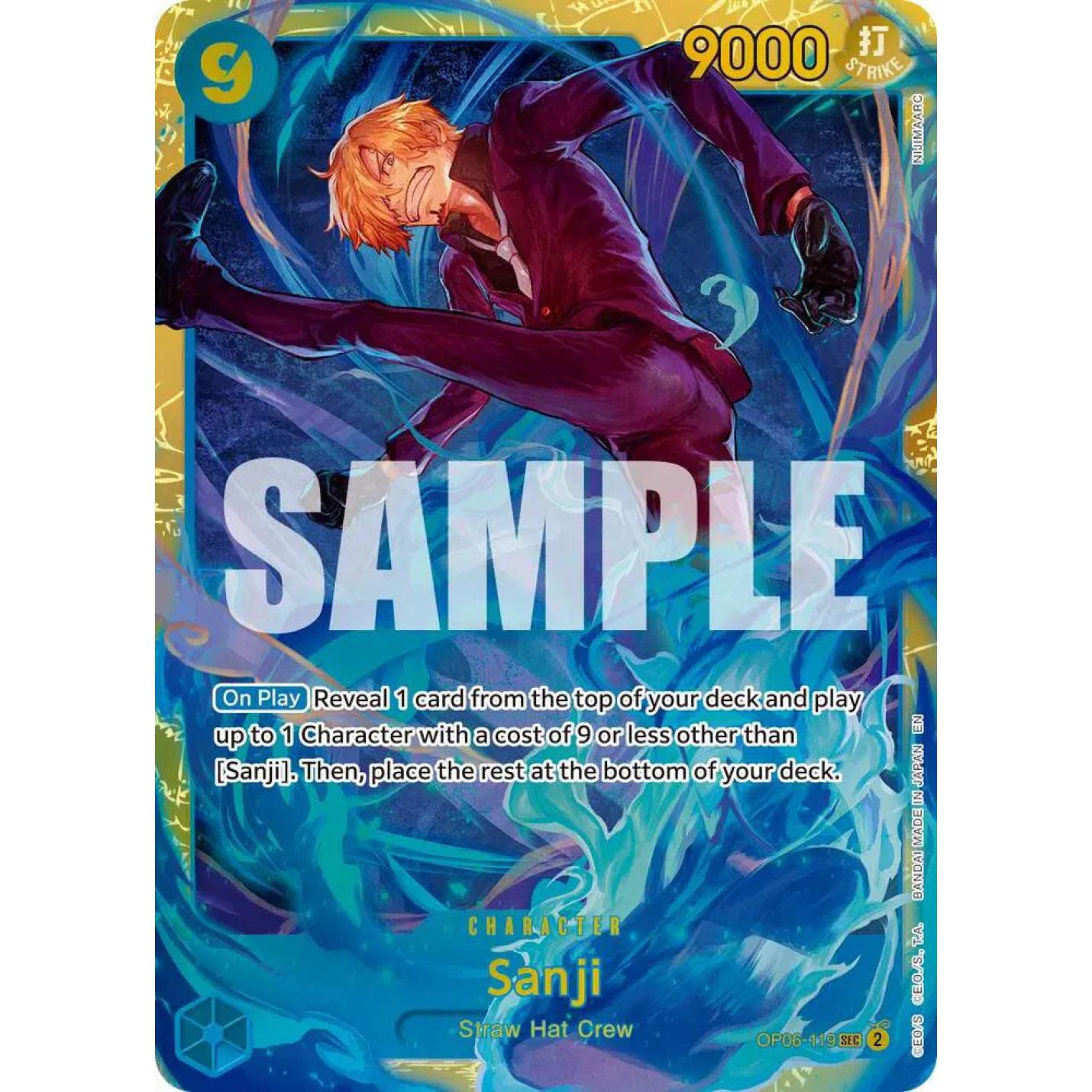 Sanji (Reprint) OP06-119 - The Best Vol.2 - Foil