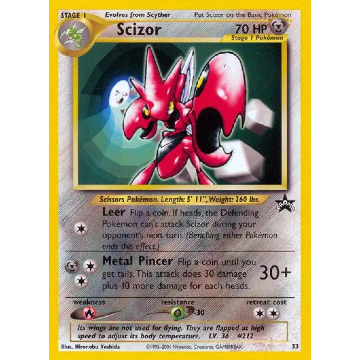 Scizor 33/53 - WoTC Promo - Normal