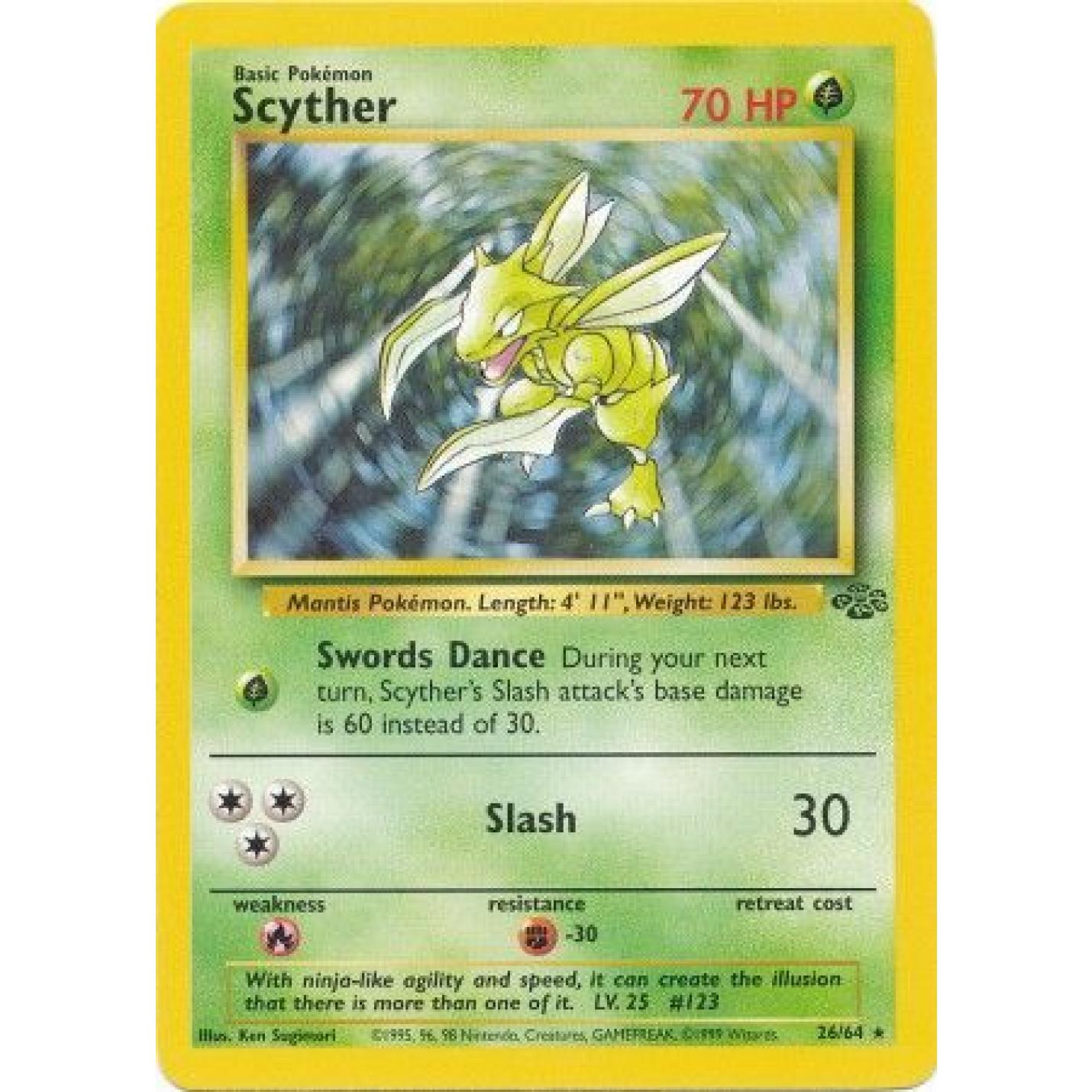 Scyther 26/64 - Jungle (Unlimited) - Normal