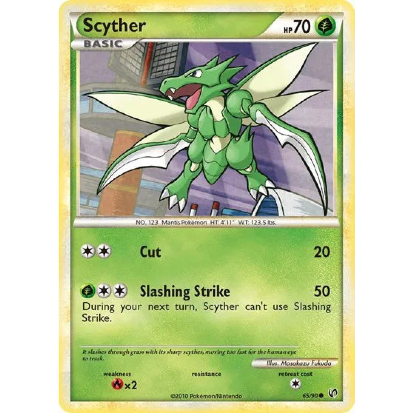 Scyther 65/90 - Undaunted - Reverse Holofoil