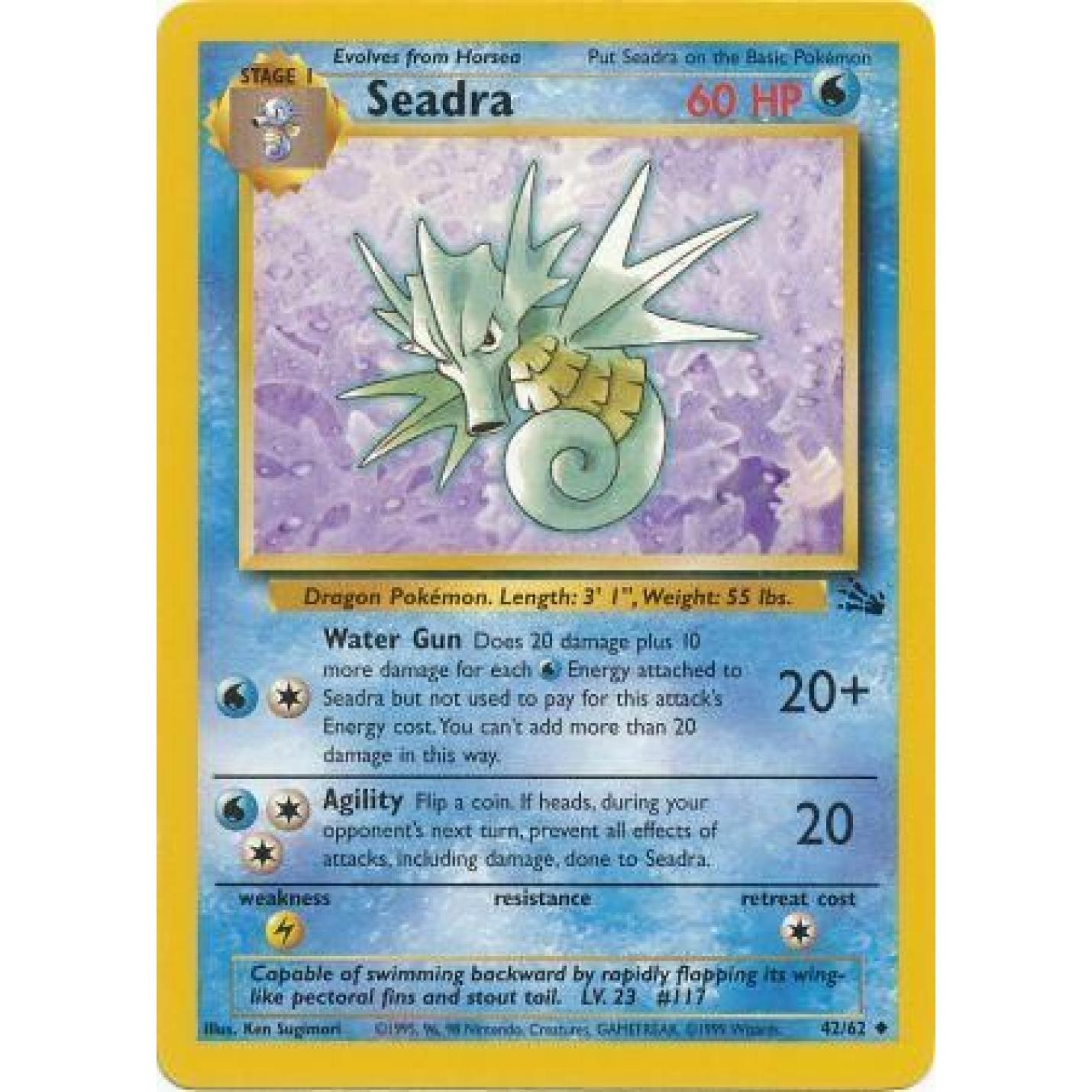 Seadra 42/62 - Fossil (Unlimited) - Normal