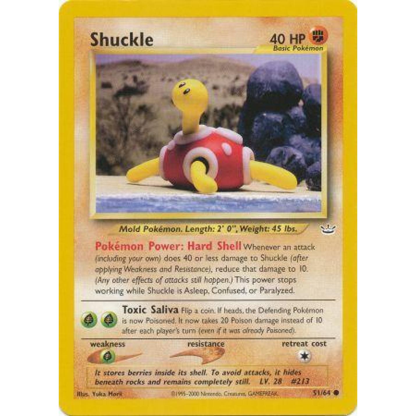 Shuckle 51/64 - Neo Revelation (Unlimited) - Normal