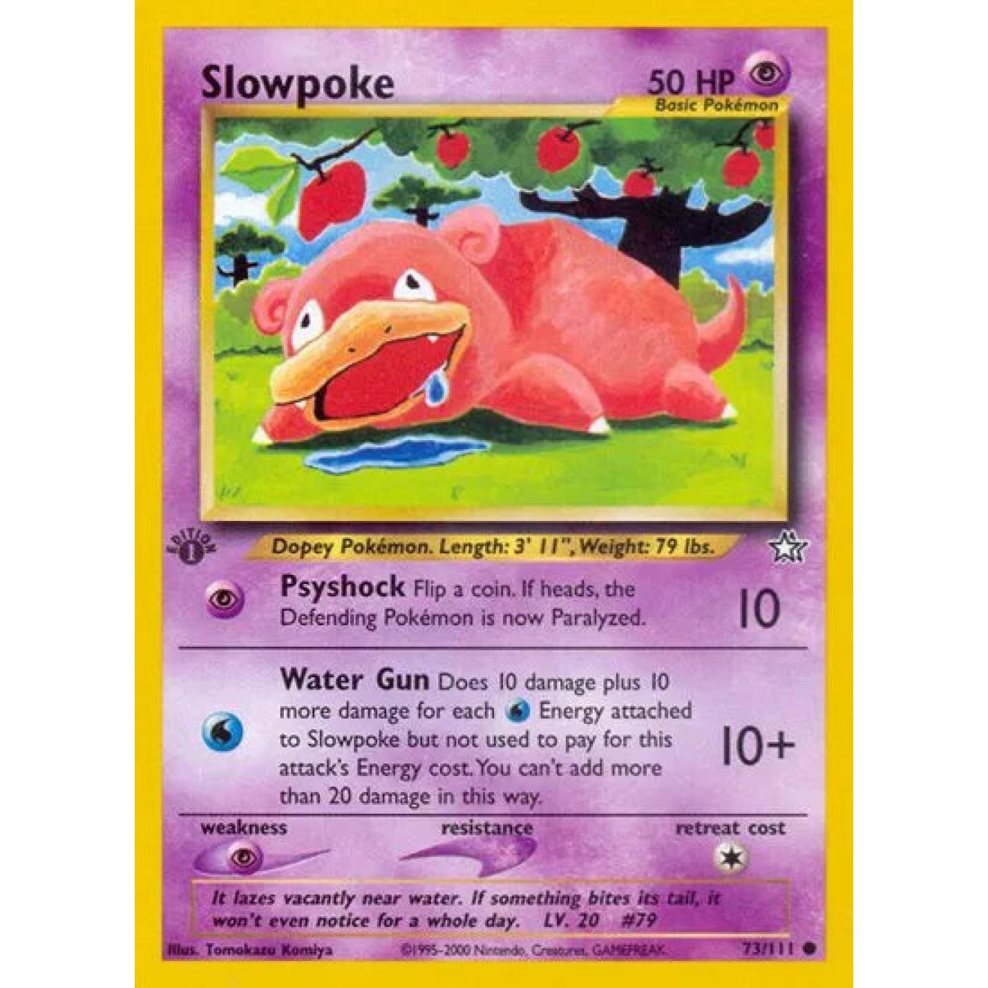 Slowpoke 73/111 - Neo Genesis (1st Edition) - Normal