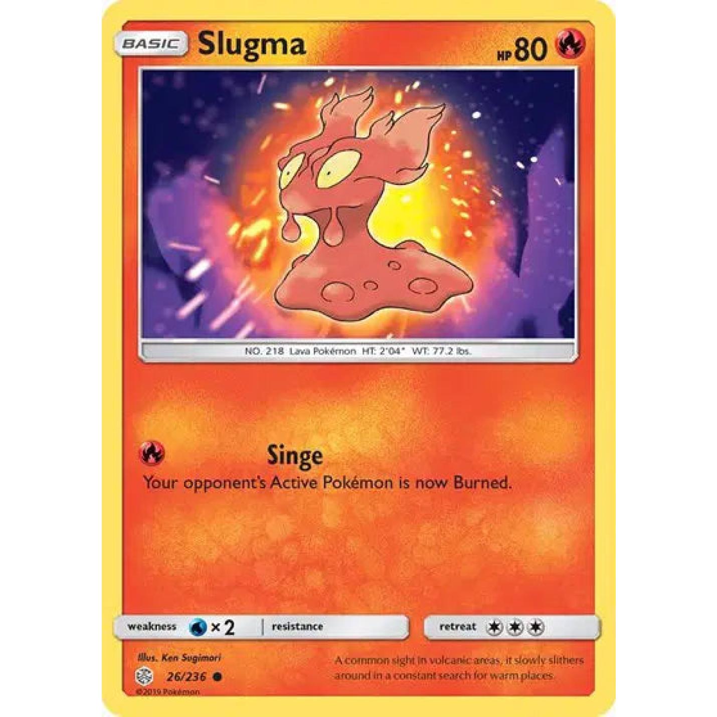 Slugma 26/236 - Cosmic Eclipse - Reverse Holofoil