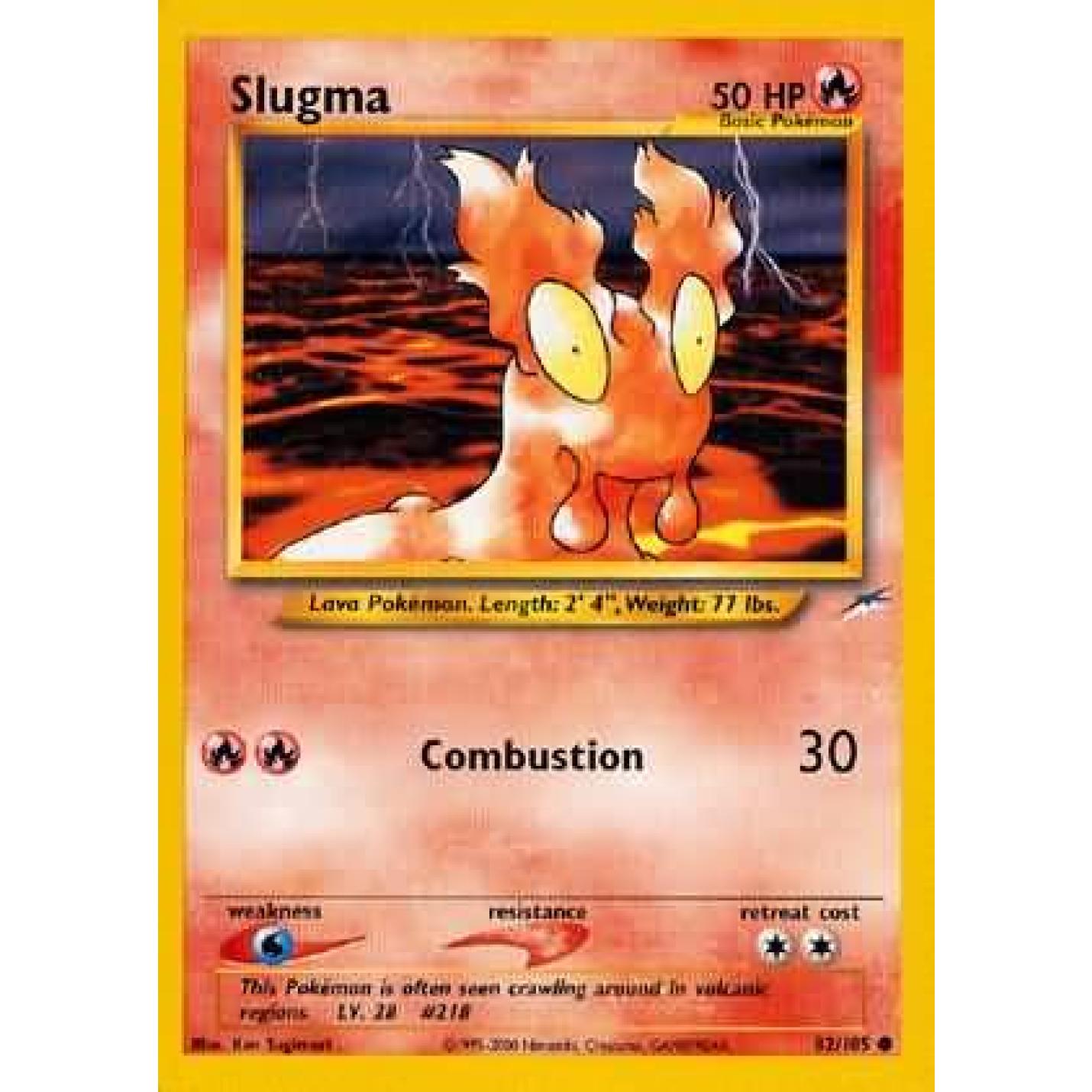 Slugma 82/105 - Neo Destiny (Unlimited) - Normal