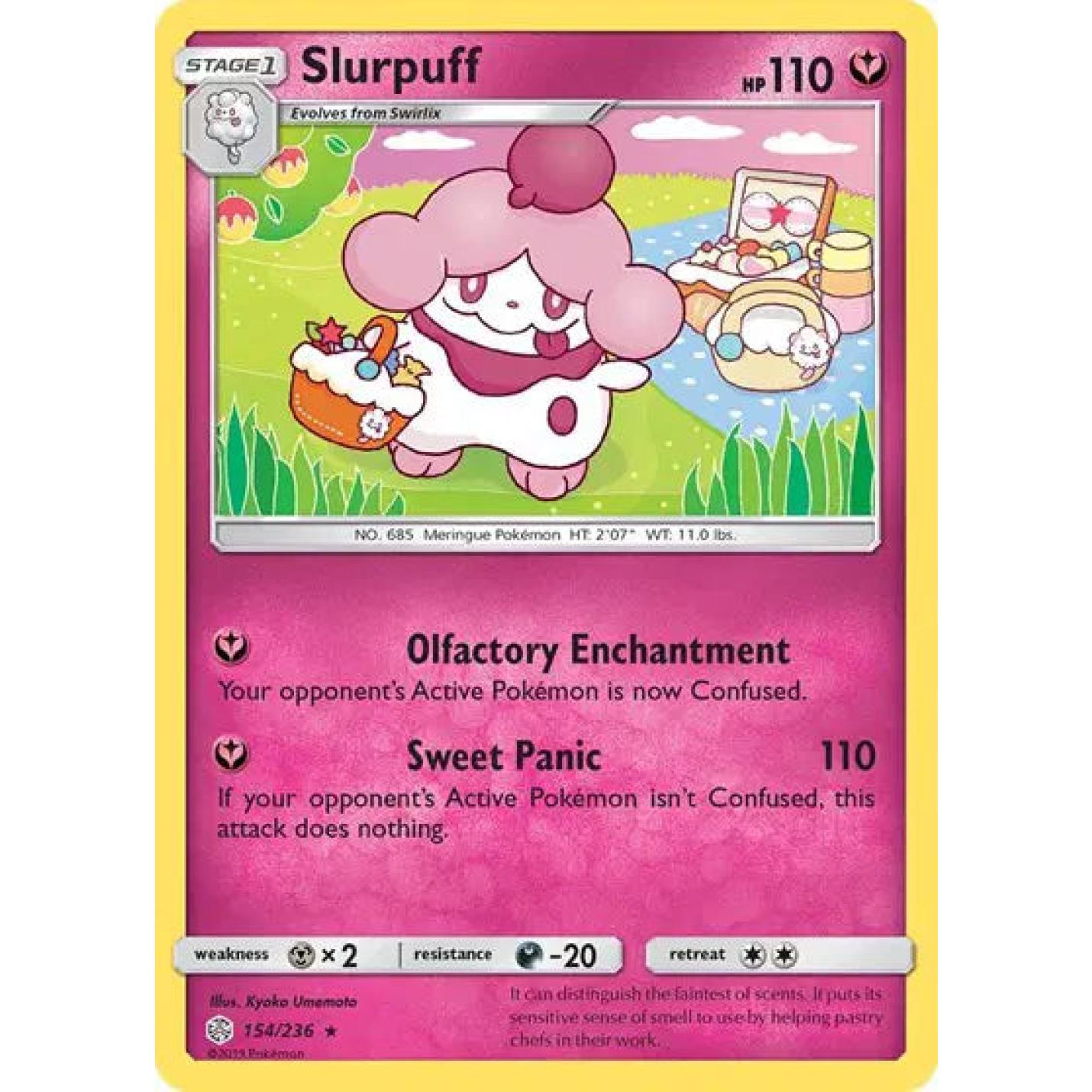 Slurpuff 154/236 - Cosmic Eclipse - Reverse Holofoil