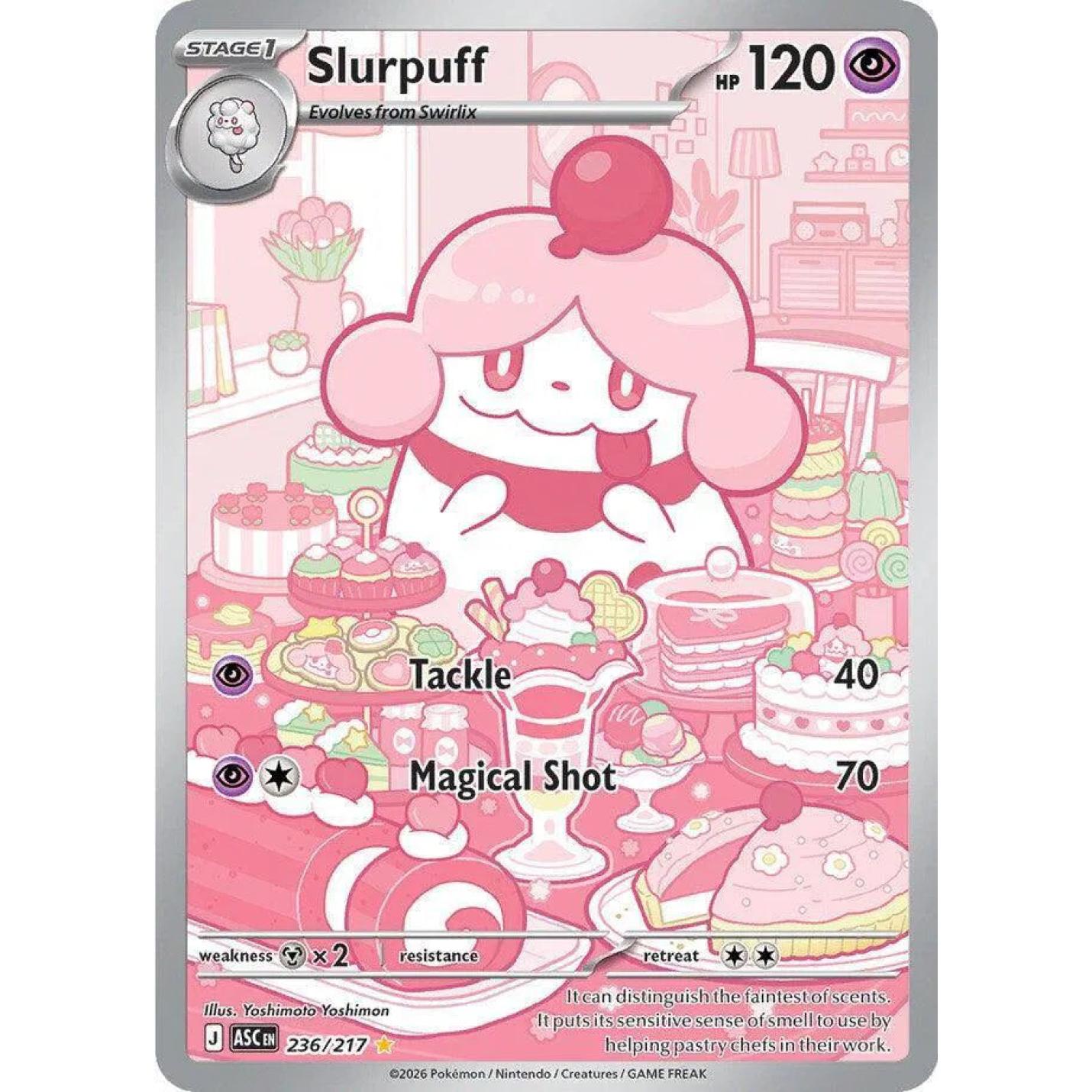 Slurpuff 236/217 - Ascended Heroes - Holofoil
